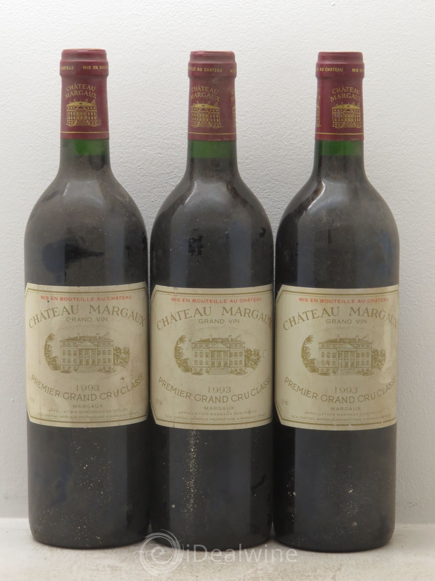 Château Margaux 1er Grand Cru Classé 1993 - Lot de 6 bouteilles - 2