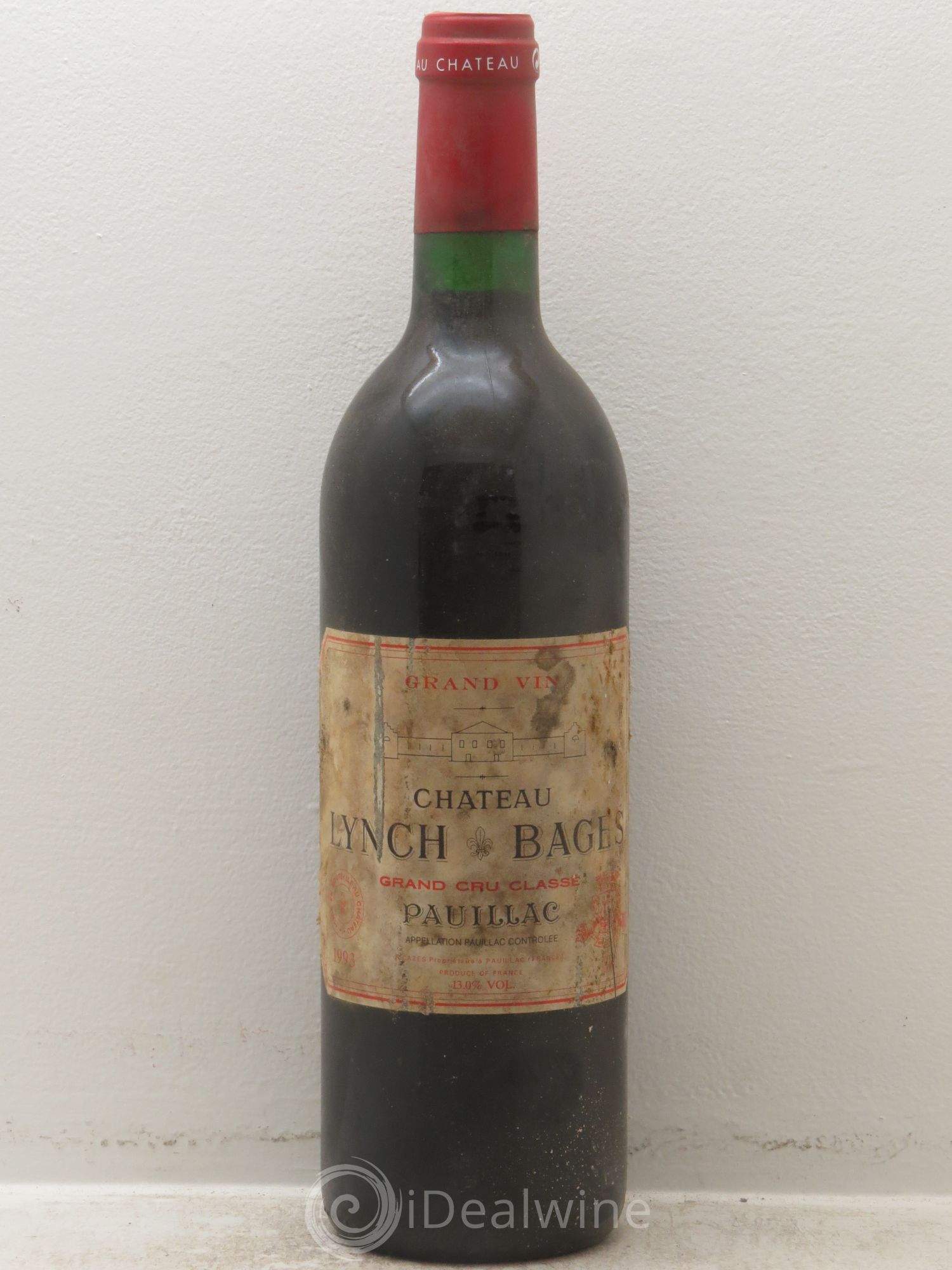 Château Lynch Bages 5ème Grand Cru Classé 1993 - Lot de 1 bouteille - 0