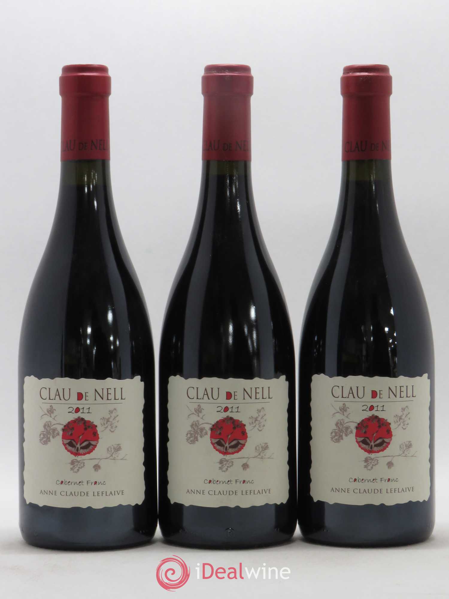 Anjou Cabernet franc Clau de Nell 2011 - Lot de 3 bouteilles - 0