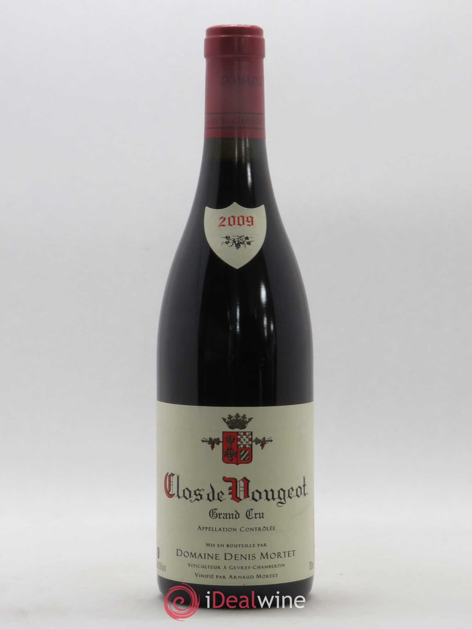 Clos de Vougeot Grand Cru Denis Mortet (Domaine) 2009 - Lot de 1 bouteille - 0