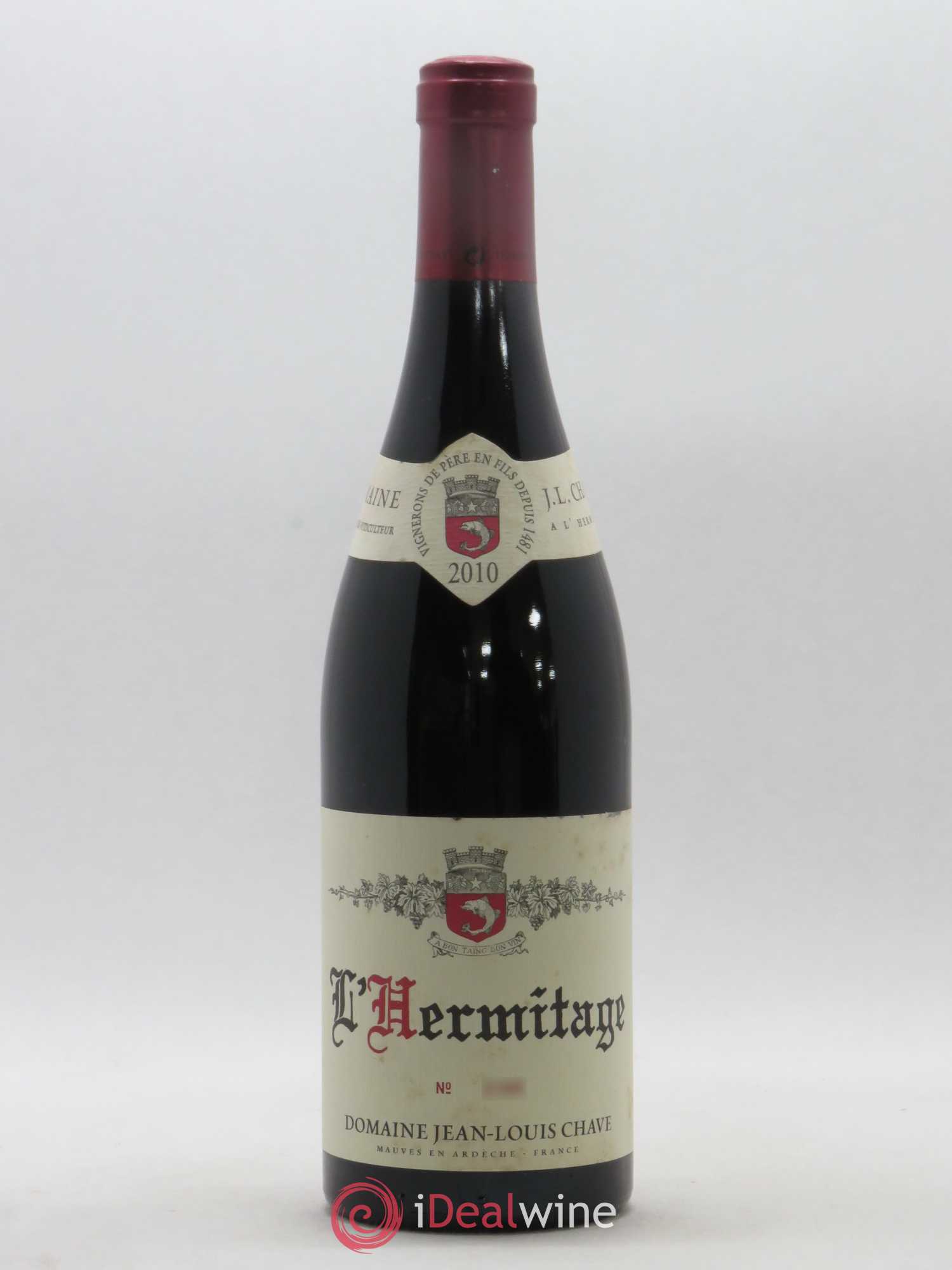 Hermitage Jean-Louis Chave 2010 - Lot de 1 bouteille - 0