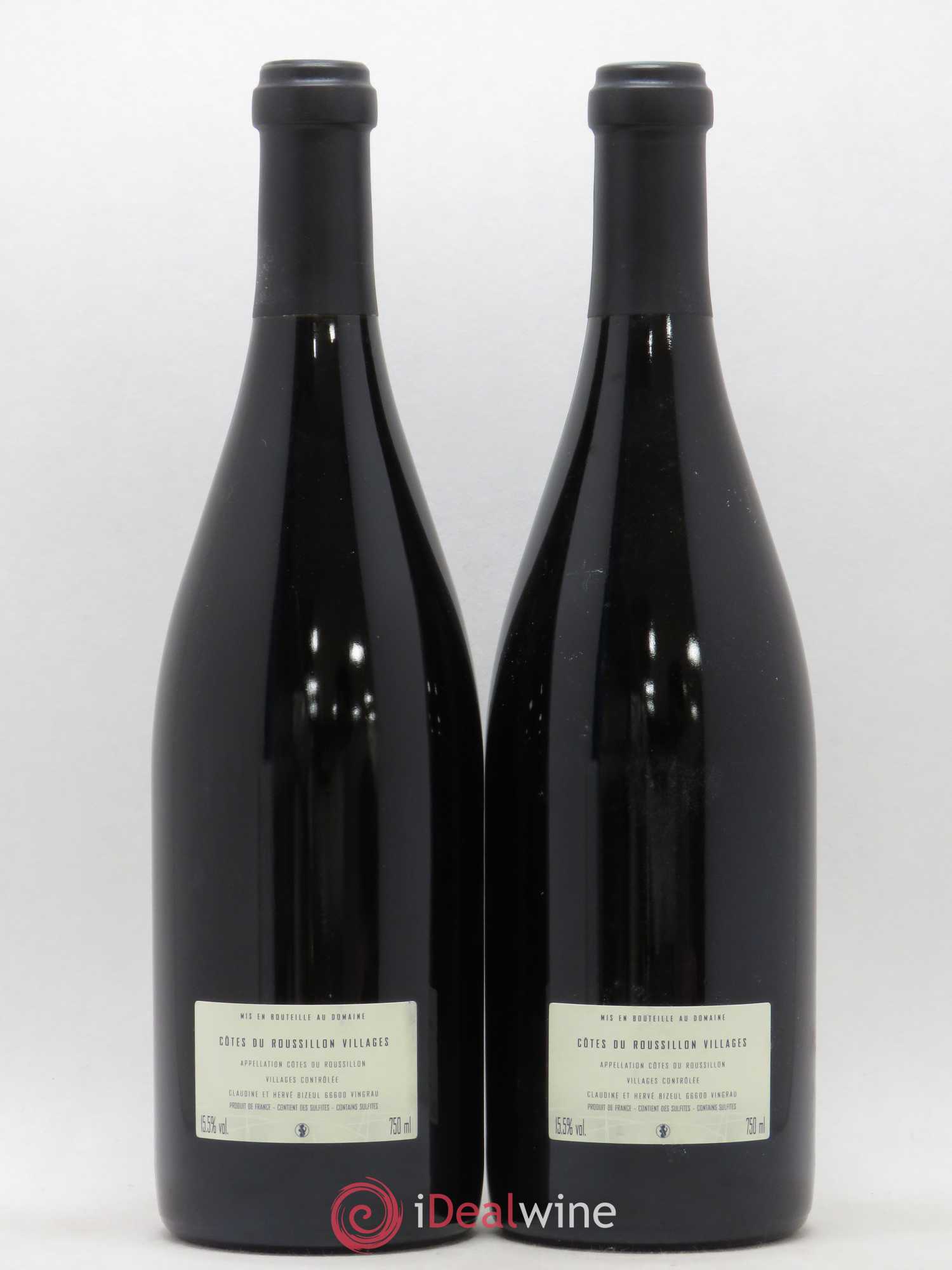 Côtes du Roussillon Villages Clos des Fées La Petite Sibérie Hervé Bizeul 2010 - Lot de 2 bouteilles - 1
