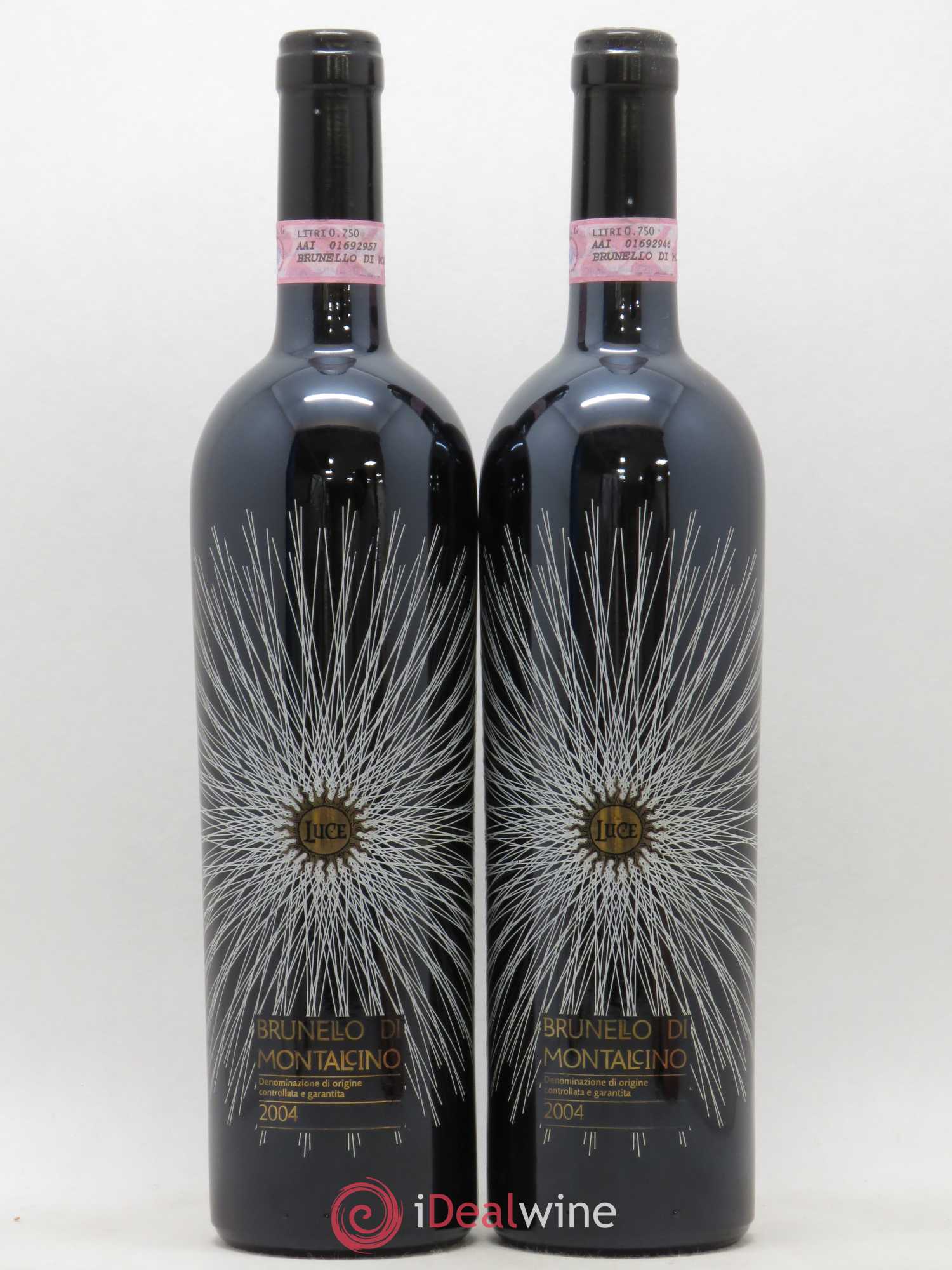 Brunello di Montalcino Luce 2004 - Lot de 2 bouteilles - 0