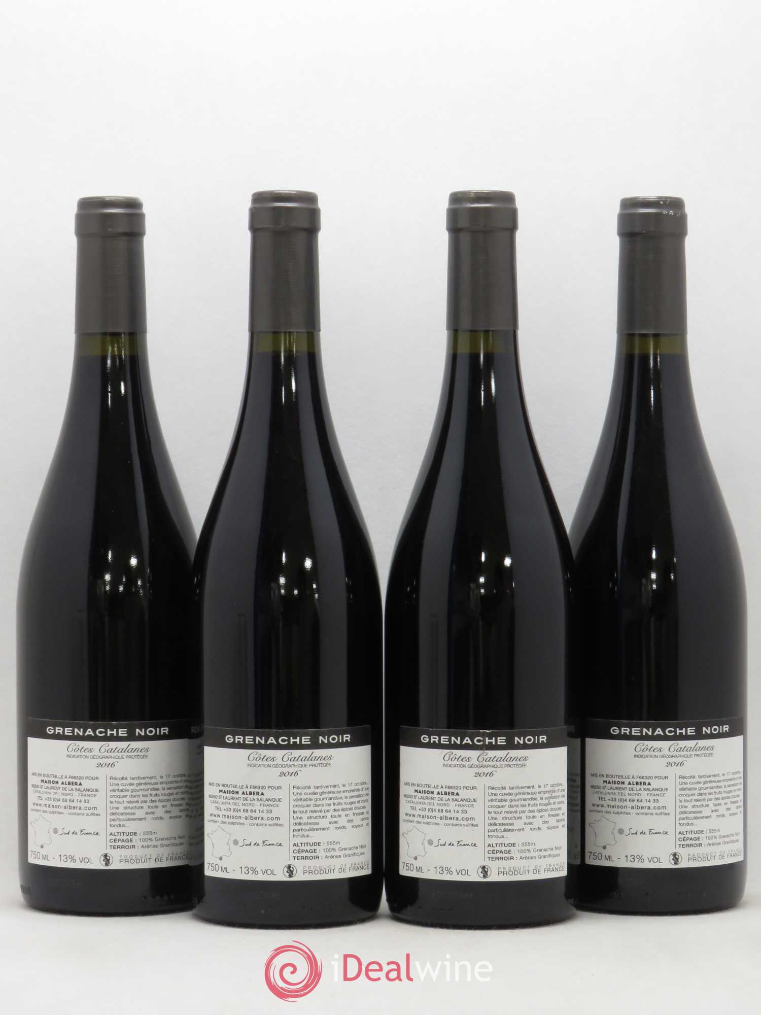 Côtes Catalanes (VDP des Côtes Catalanes) Vignes d'Altitude Grenache Maison Albera 2016 - Posten von 4 Flaschen - 1