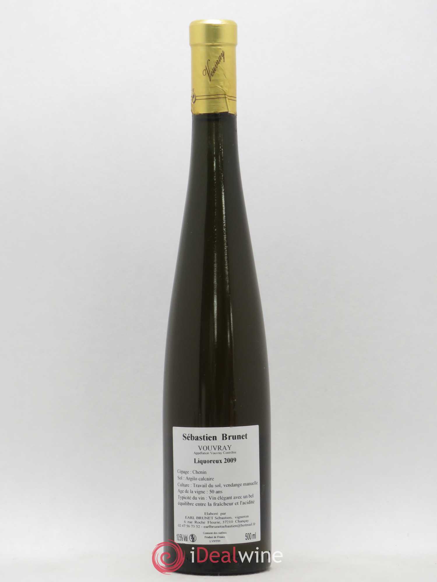 Vouvray La Folie Sébastien Brunet 2009 - Lotto di 1 bottiglia - 1