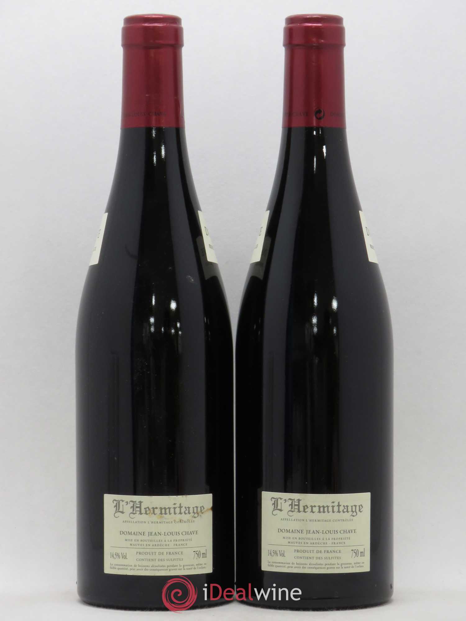 Hermitage Jean-Louis Chave 2010 - Lot de 2 bouteilles - 1