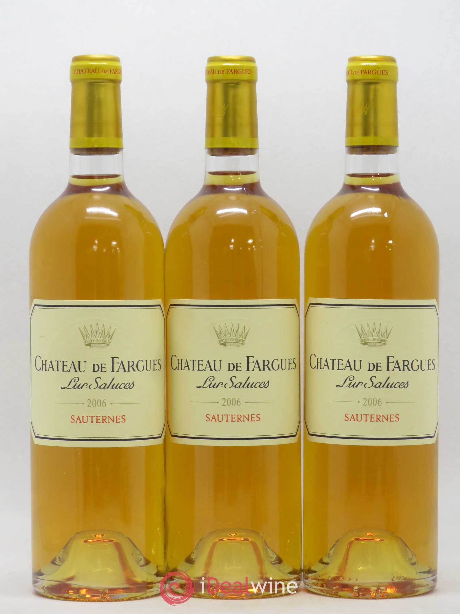 Château de Fargues 2006 - Lotto di 3 bottiglie - 0
