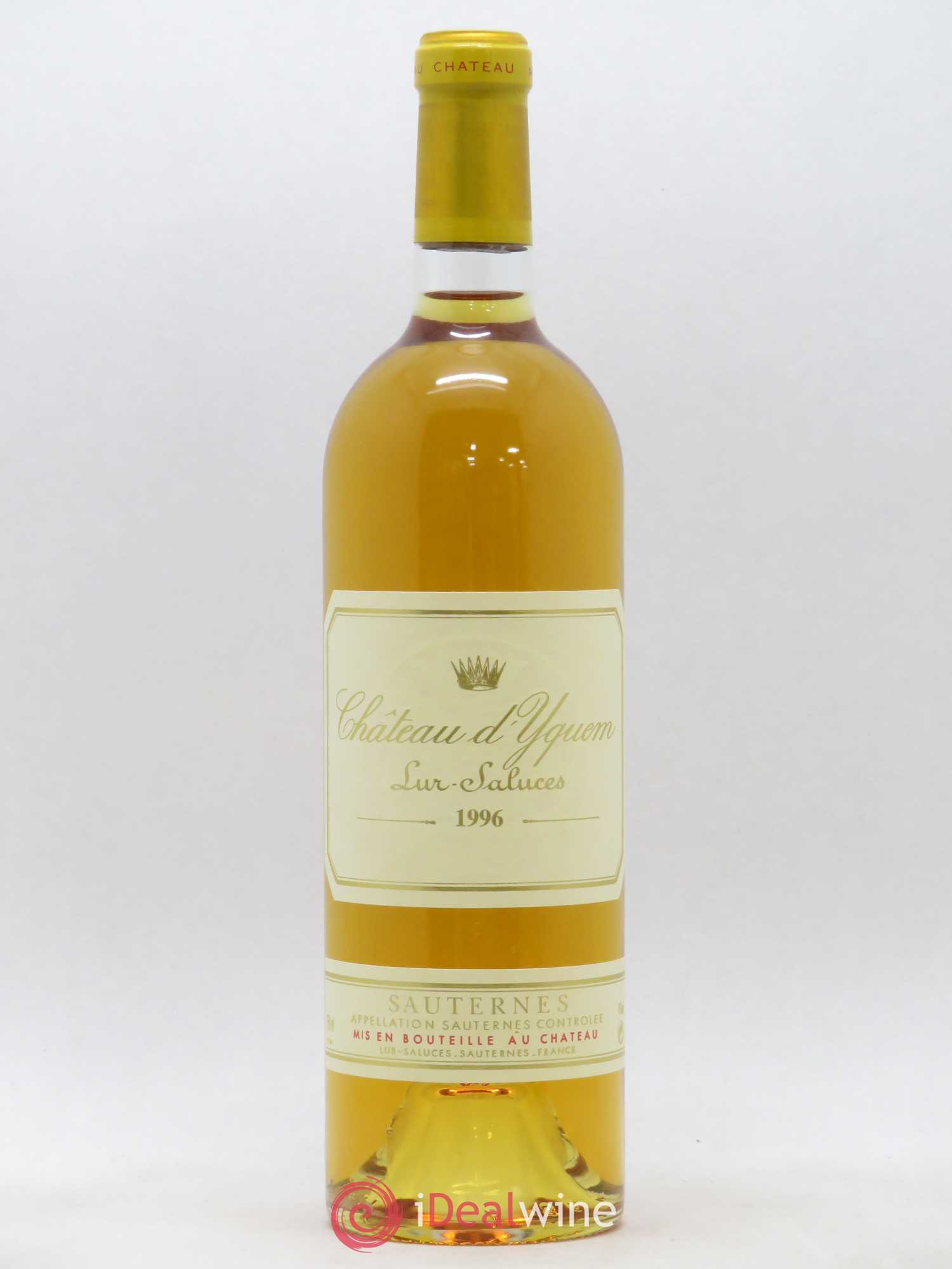 Château d' Yquem 1er Cru Classé Supérieur 1996 - Lotto di 1 bottiglia - 0