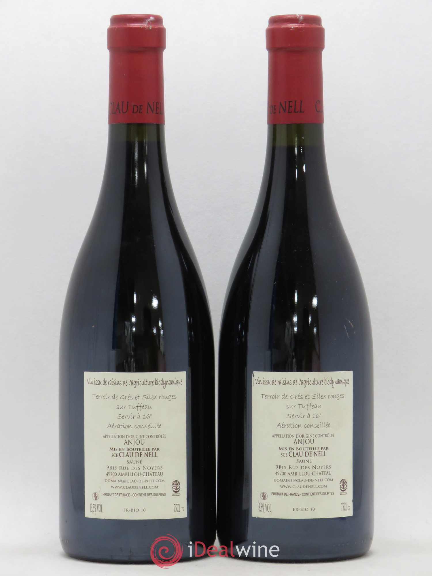 Anjou Cabernet franc Clau de Nell 2011 - Lot de 2 bouteilles - 1