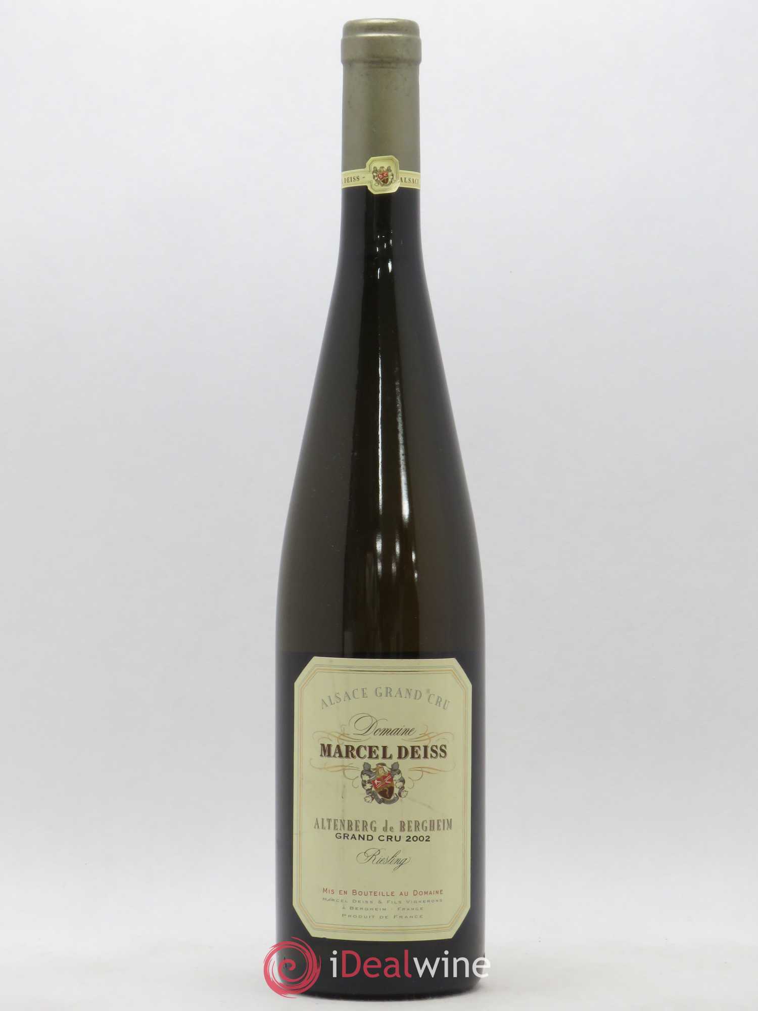 Alsace Grand Cru Altenberg de Bergheim Marcel Deiss (Domaine) Riesling 2002 - Lotto di 1 bottiglia - 0