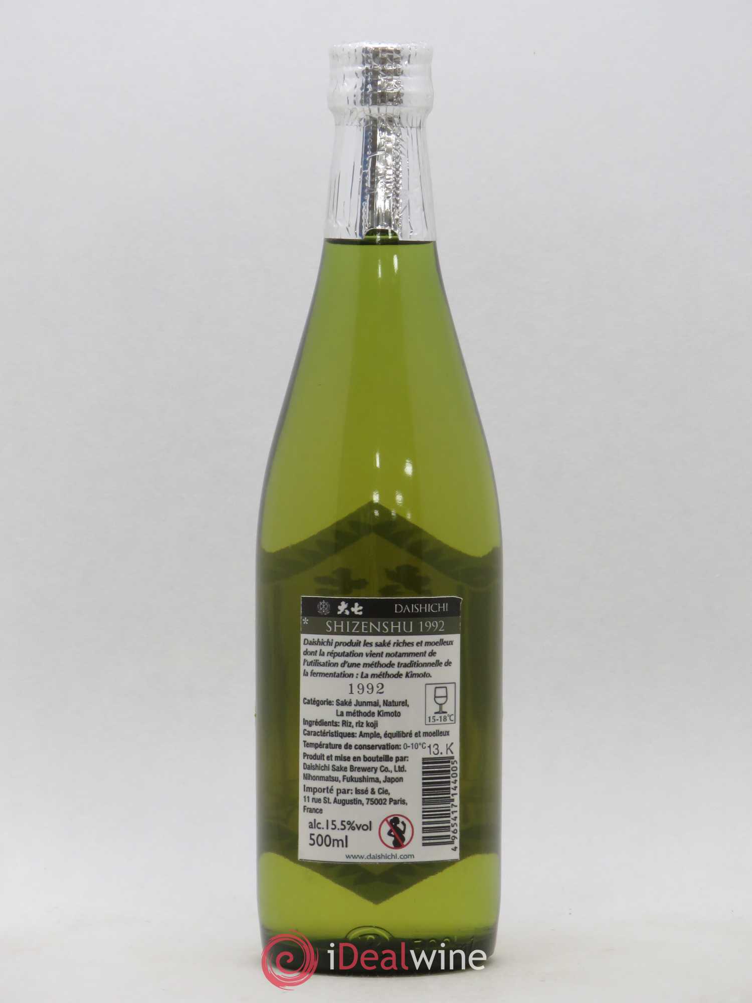 Saké 1992 - Posten von 1 Flasche - 1