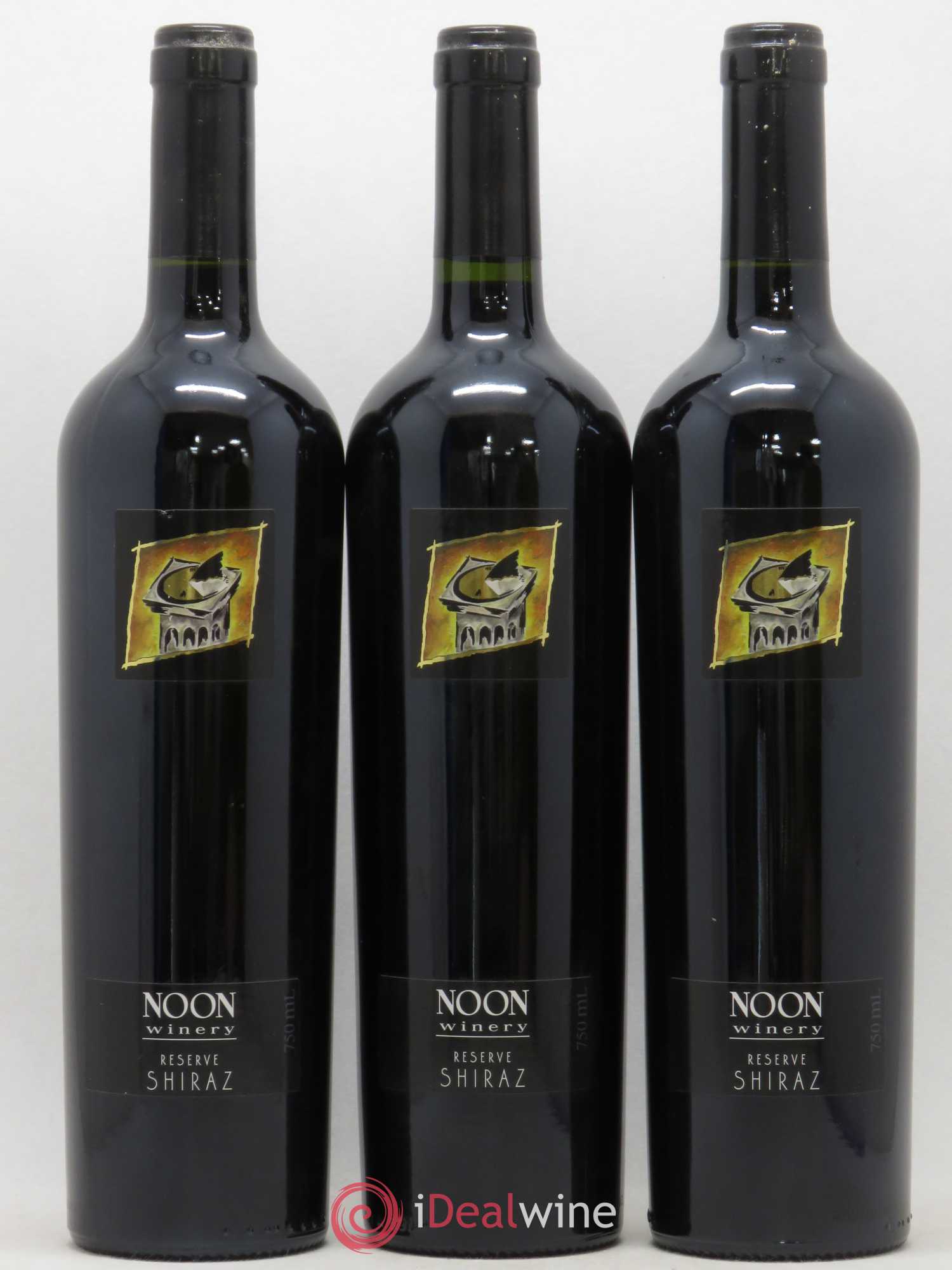 Australie Noon Reserve Shiraz 2010 - Lot de 3 bouteilles - 0