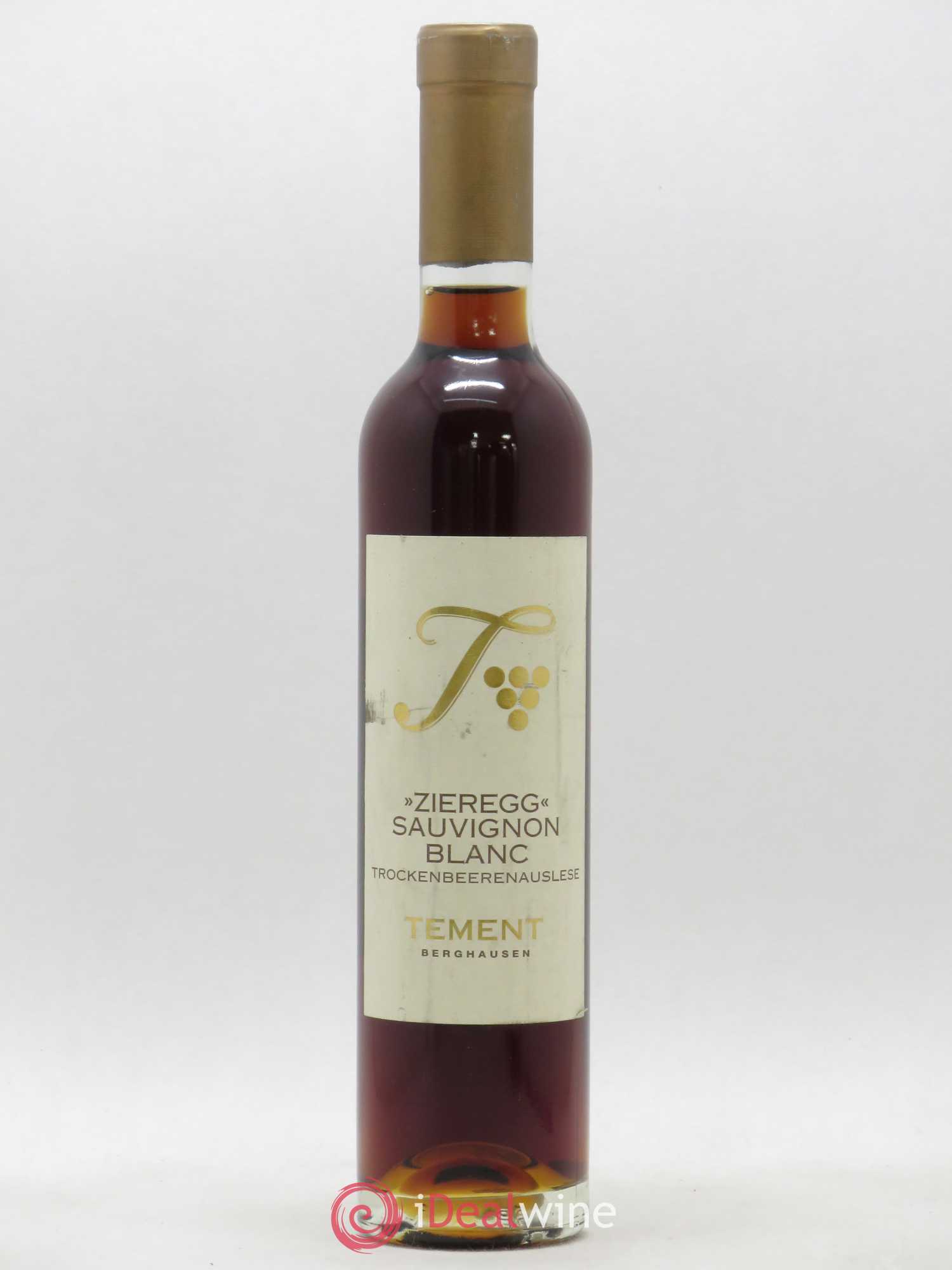 Autriche Zieregg Sauvignon Blanc Trockenbeerenauslese Tement 1998 - Posten von 1 Demi-Flasche - 0