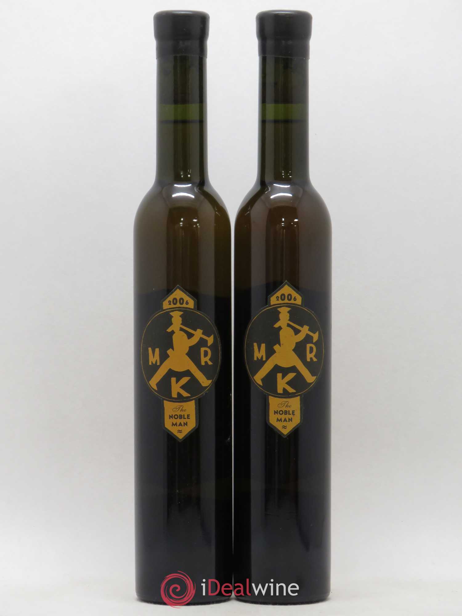 USA California Chardonnay The Noble Man Kracher et Krankl Sine Qua Non 2006 - Posten von 2 Demi-Flaschen - 0