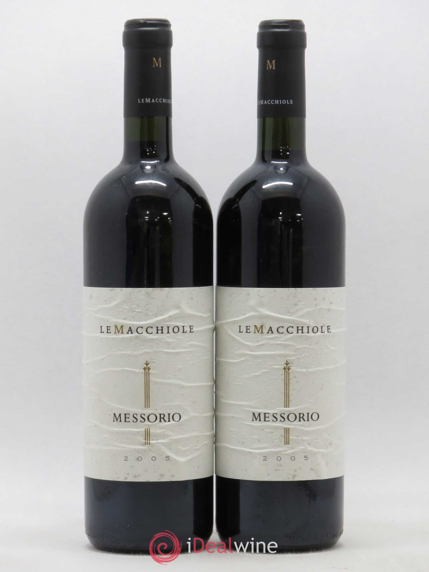 Toscana IGT Le Macchiole Messorio 2005 - Lot de 2 bouteilles - 0