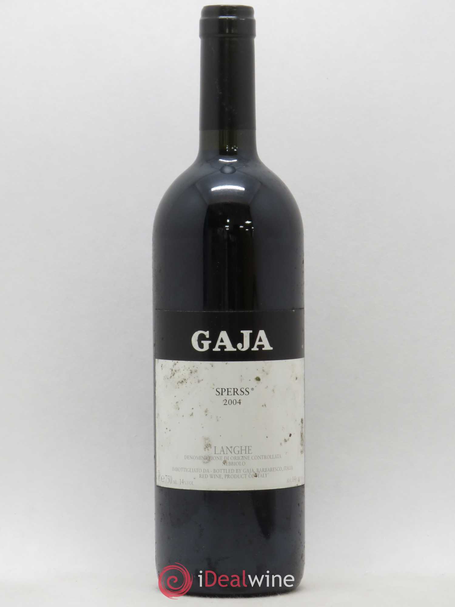 Langhe Sperss Angelo Gaja 2004 - Lot de 1 bouteille - 0
