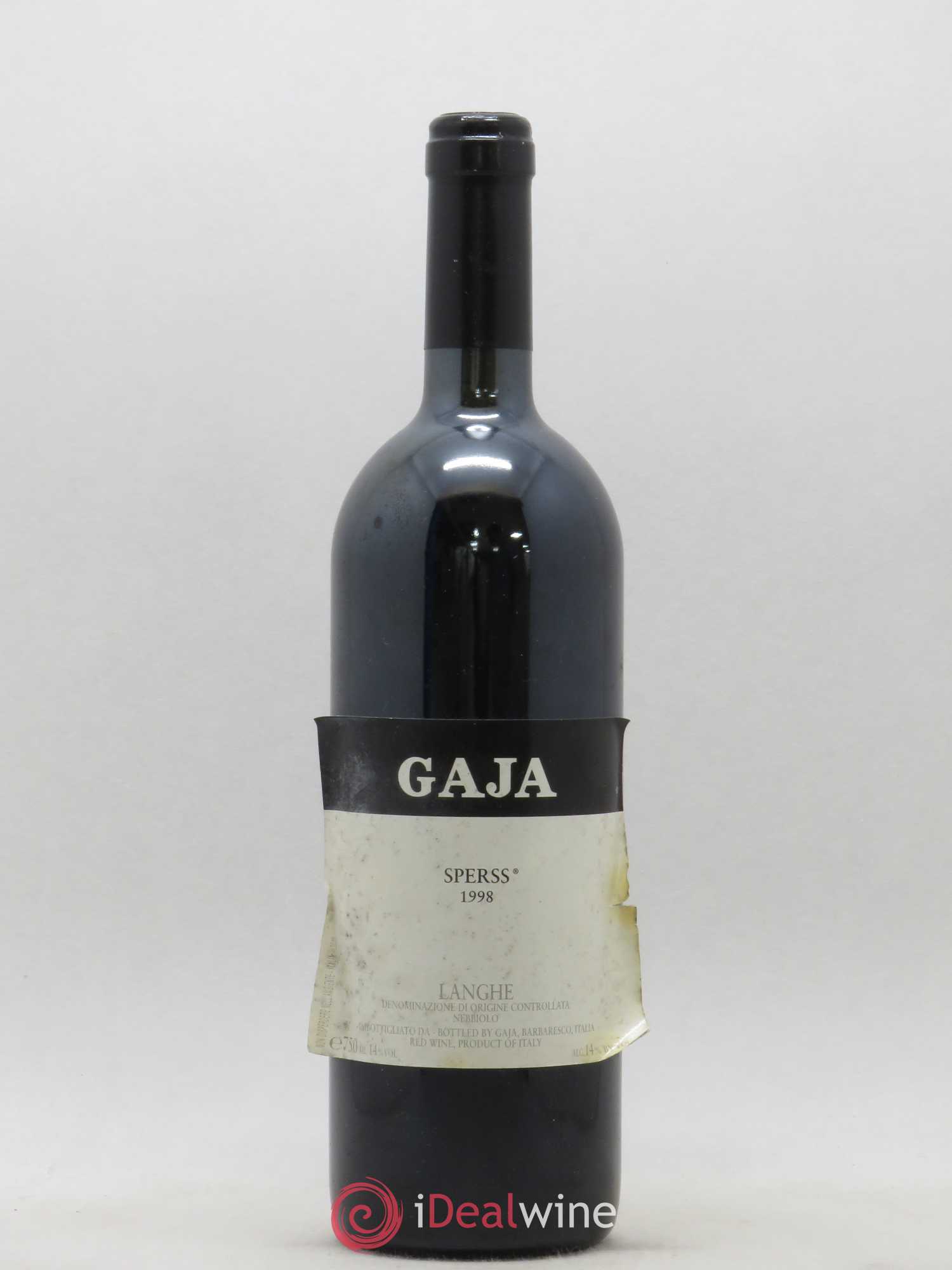 Langhe Sperss Angelo Gaja 1998 - Lot de 1 bouteille - 0