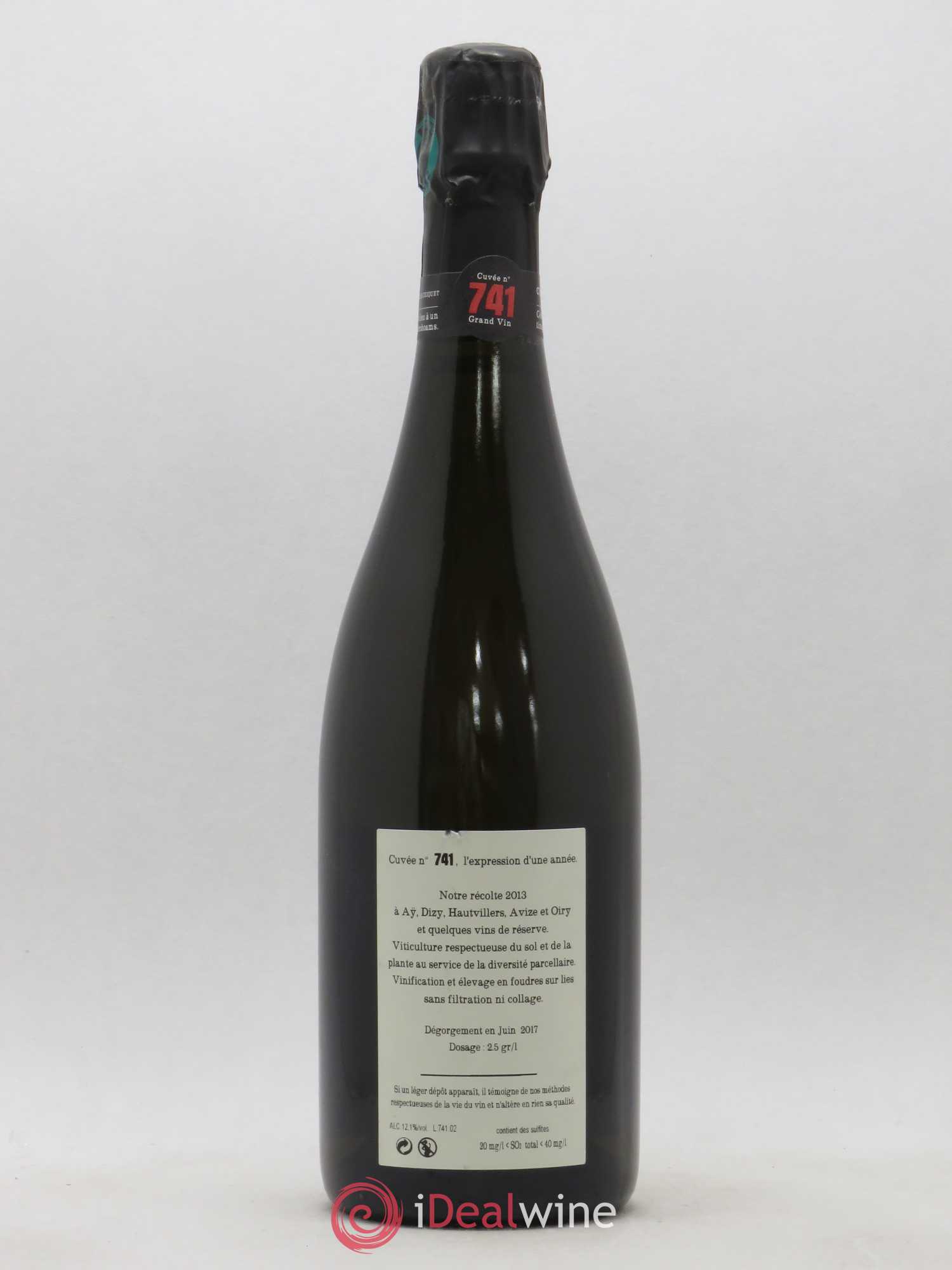 Cuvée 741 Extra-Brut Jacquesson - Lot de 1 bouteille - 1