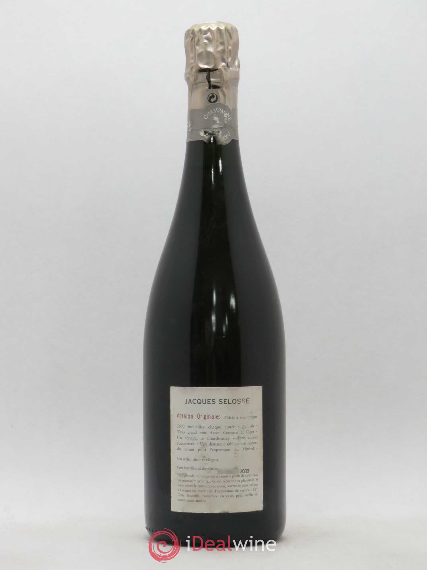 Version Originale Jacques Selosse - Lot de 1 bouteille - 1