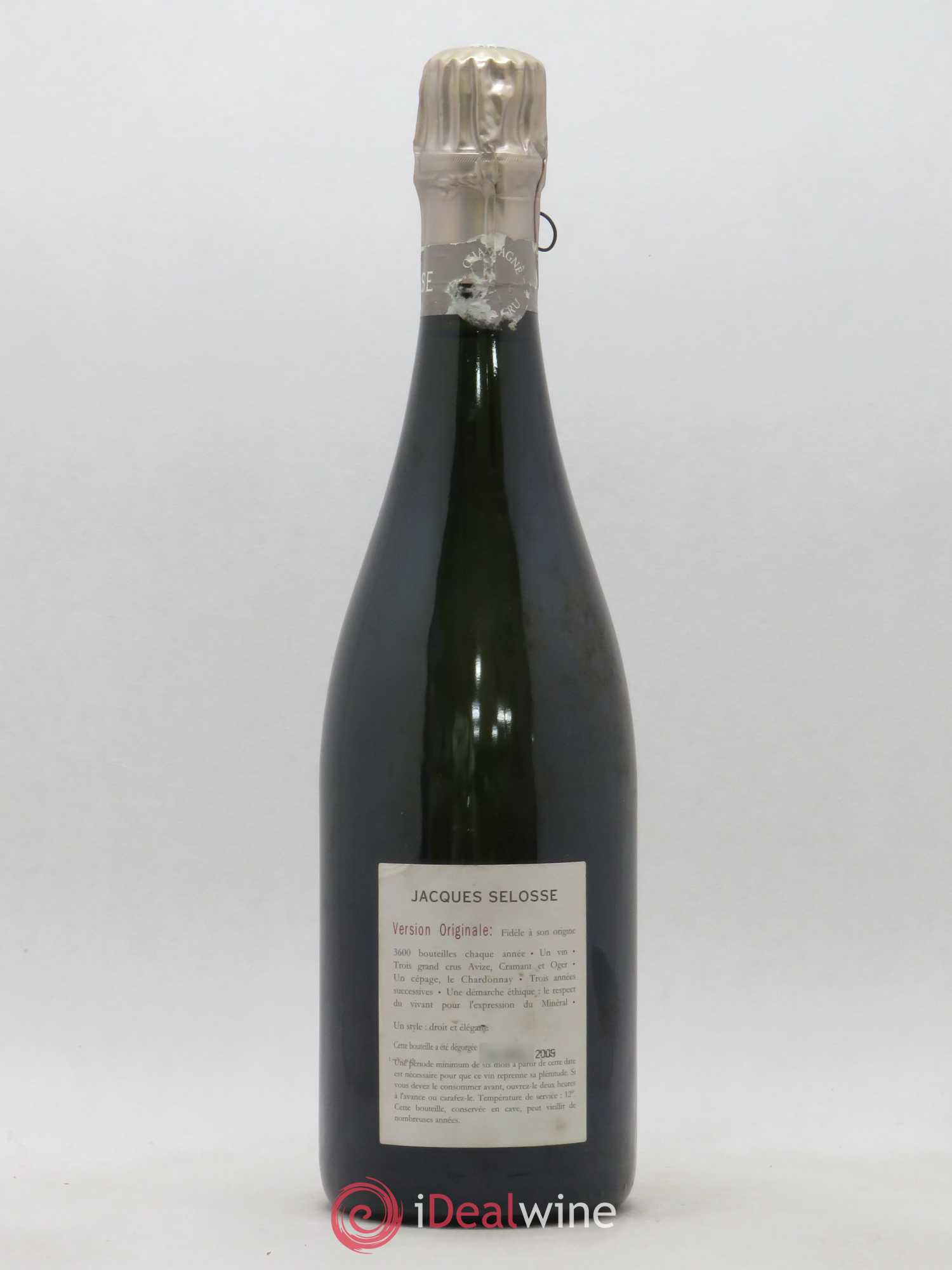 Version Originale Jacques Selosse - Lot de 1 bouteille - 1