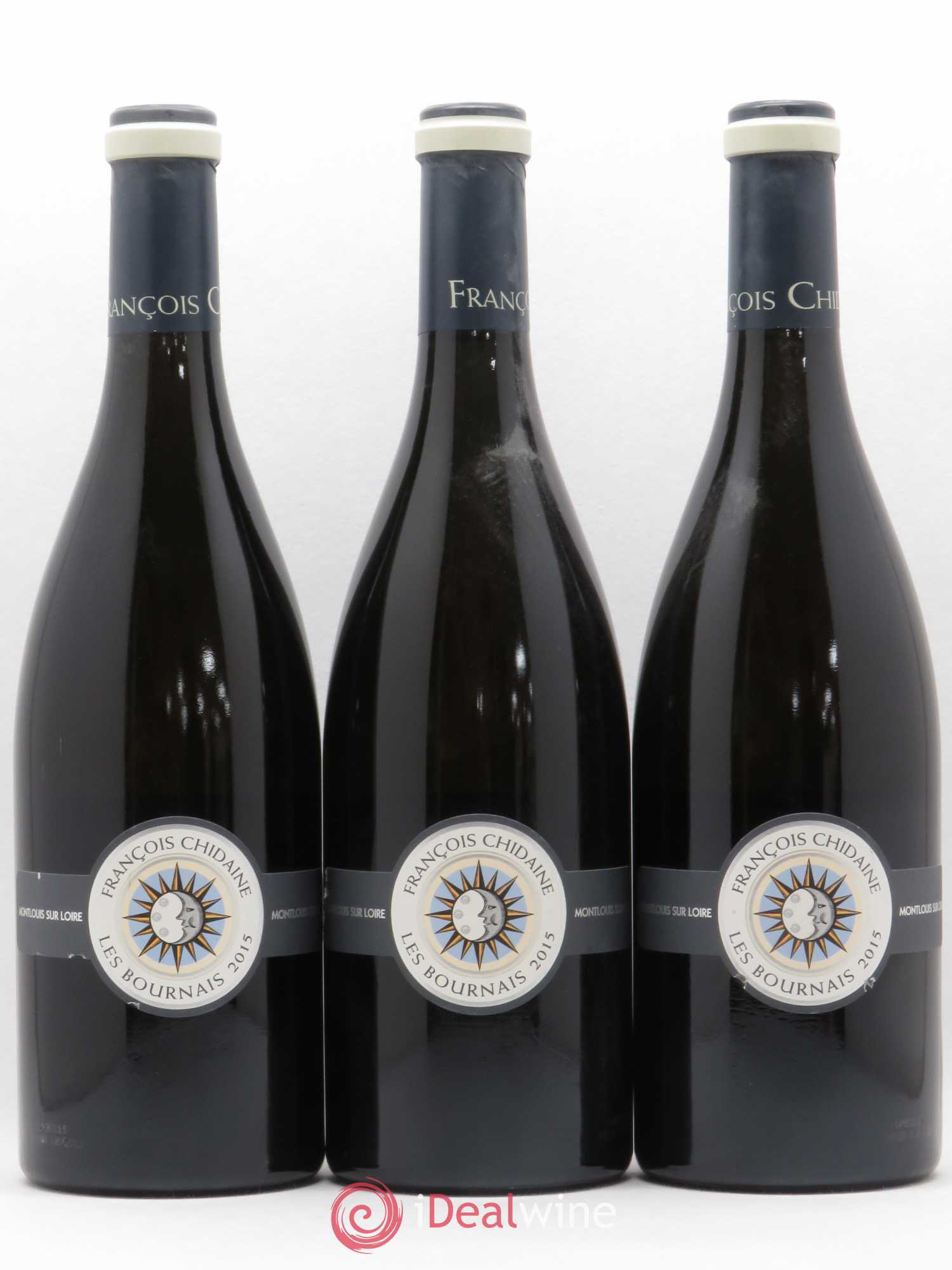Montlouis-sur-Loire Les Bournais François Chidaine 2015 - Lot de 3 bouteilles - 0