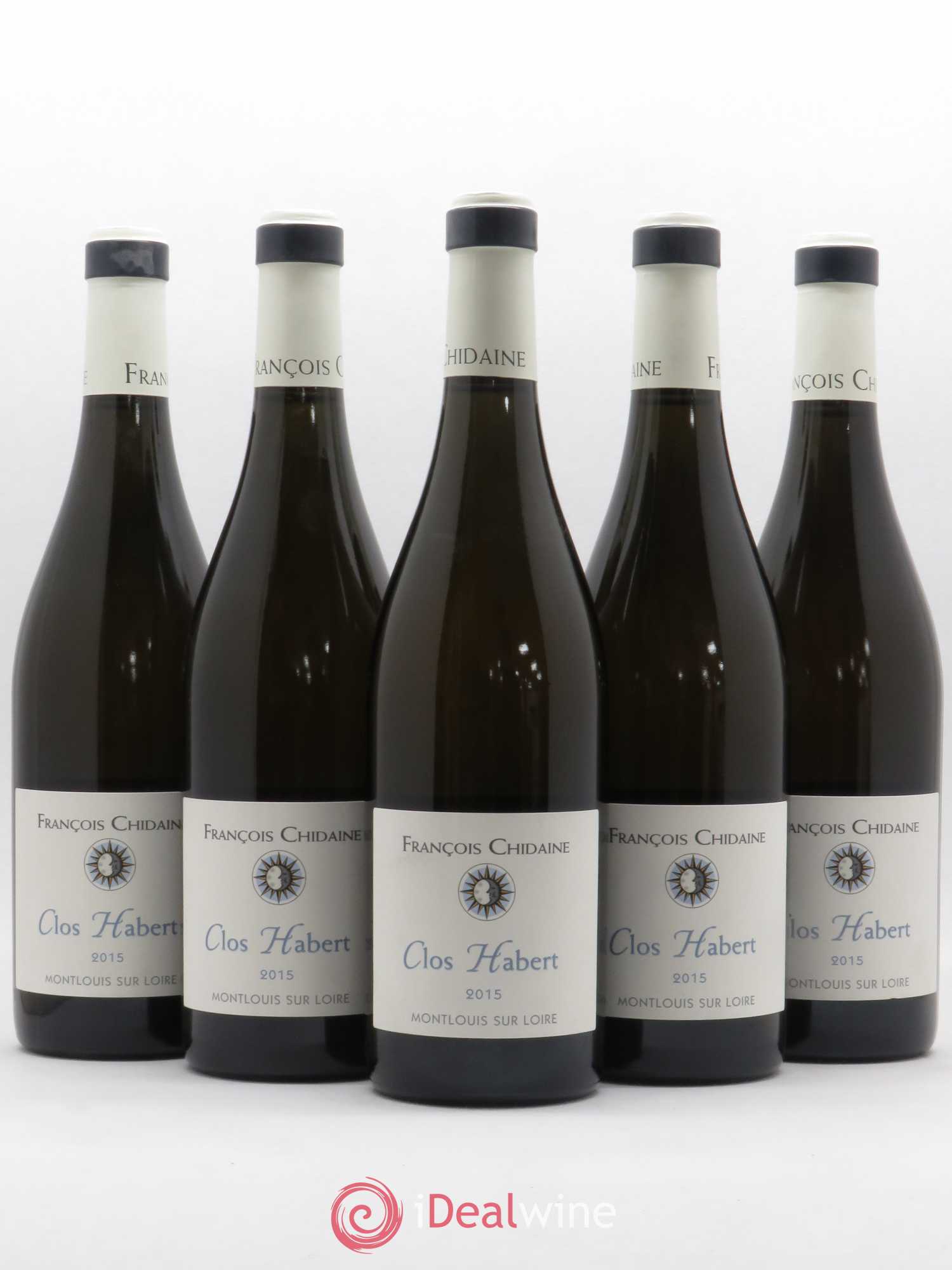 Montlouis-sur-Loire Clos Habert François Chidaine 2015 - Lot de 5 bouteilles - 0