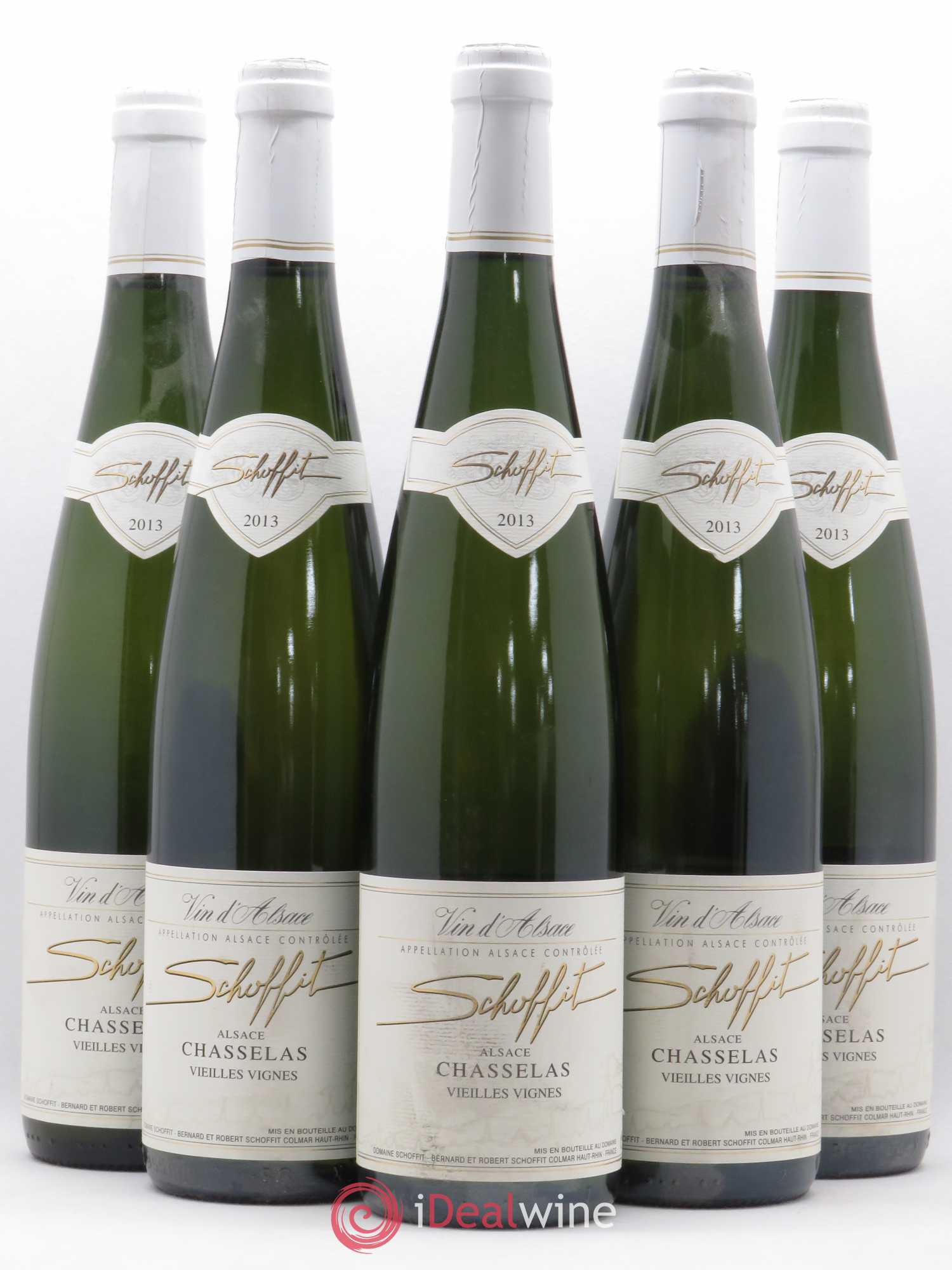 Alsace Chasselas Vieilles vignes Schoffit 2013 - Posten von 5 Flaschen - 0