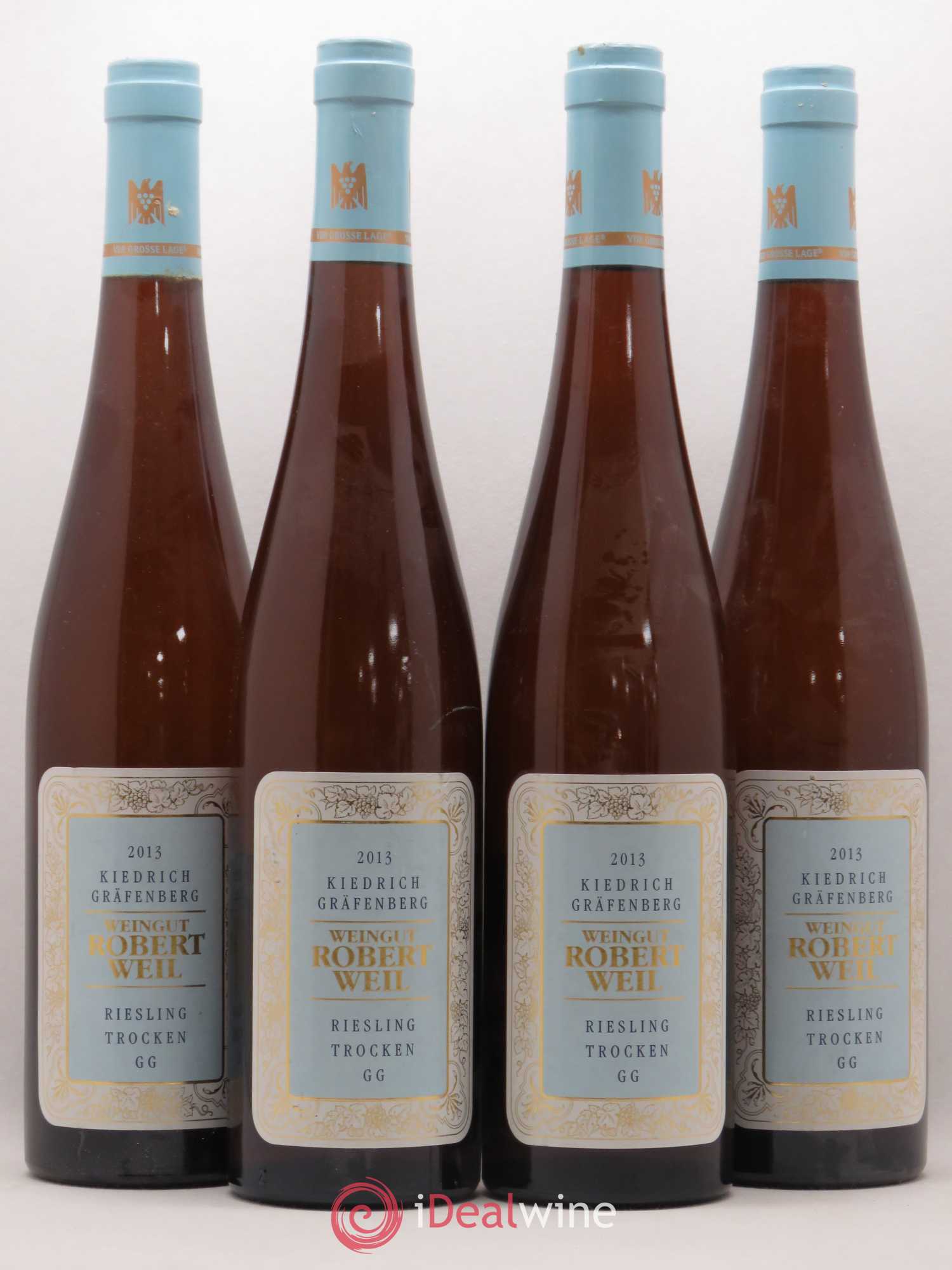 Riesling Trocken GG Kiedrich Grafenberg Weil 2013 - Posten von 4 Flaschen - 0