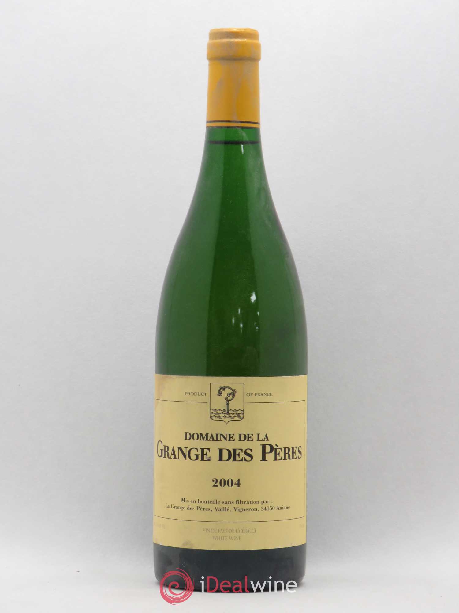 Pays d'Hérault Grange des Pères Laurent Vaillé 2004 - Lot de 1 bouteille - 0