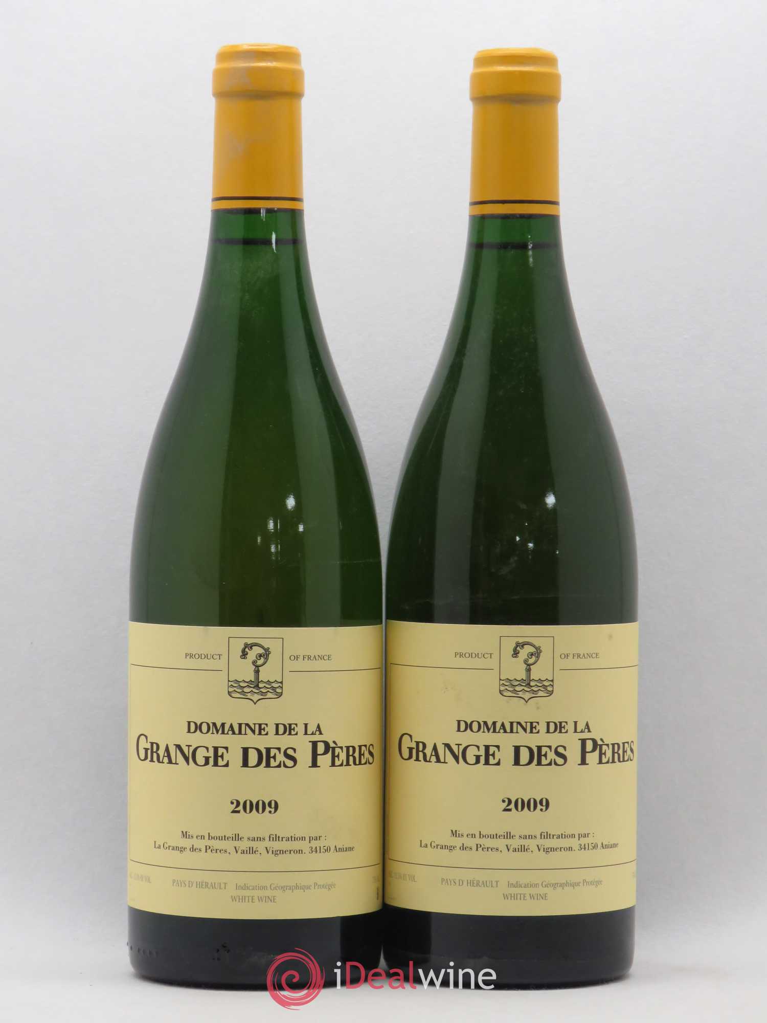 Pays d'Hérault Grange des Pères Laurent Vaillé 2009 - Lot de 2 bouteilles - 0