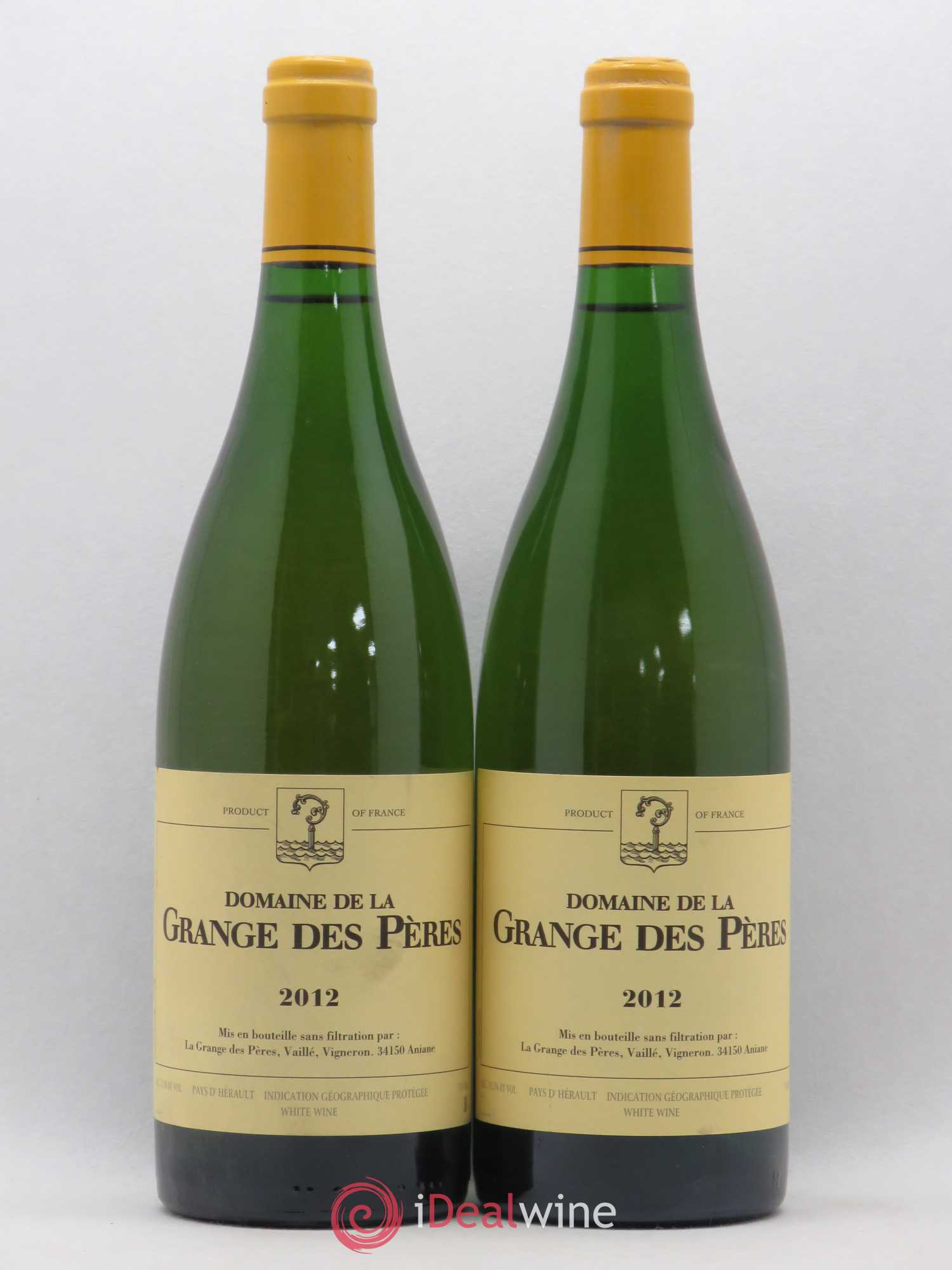 Pays d'Hérault Grange des Pères Laurent Vaillé 2012 - Lot de 2 bouteilles - 0
