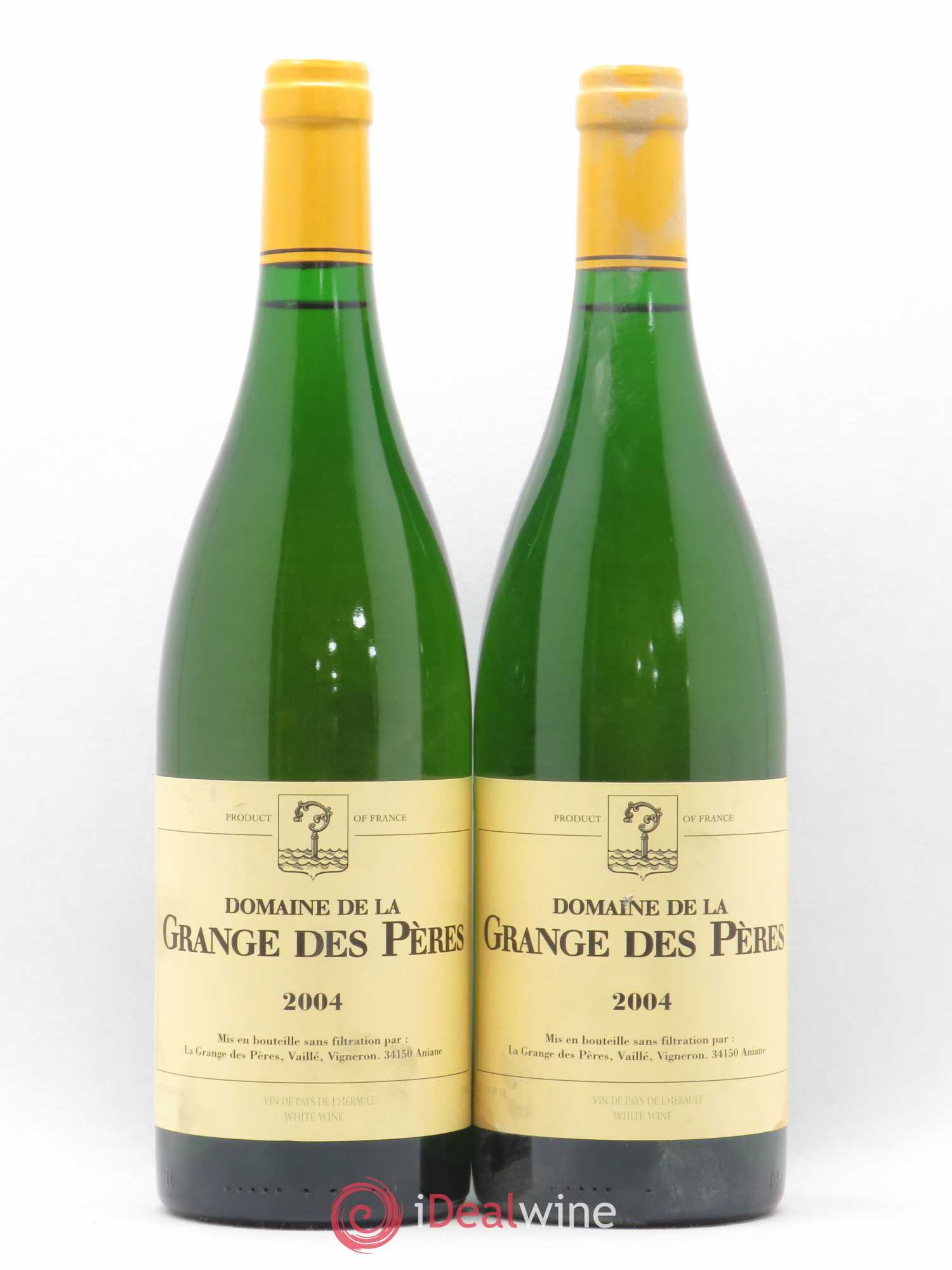 Pays d'Hérault Grange des Pères Laurent Vaillé 2004 - Lot de 2 bouteilles - 0