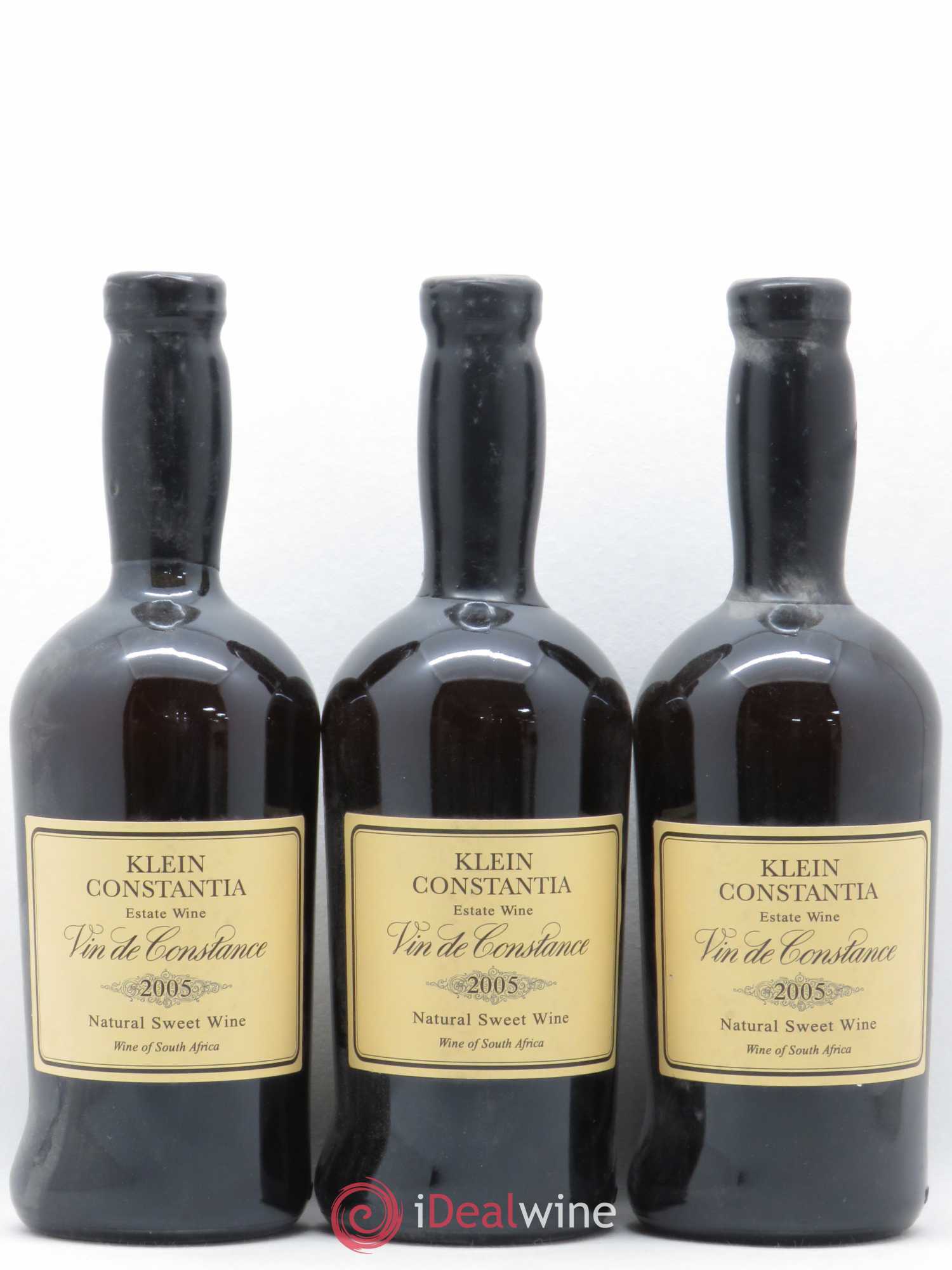 Vin de Constance Klein Constantia L. Jooste 2005 - Lotto di 3 bottiglie - 0