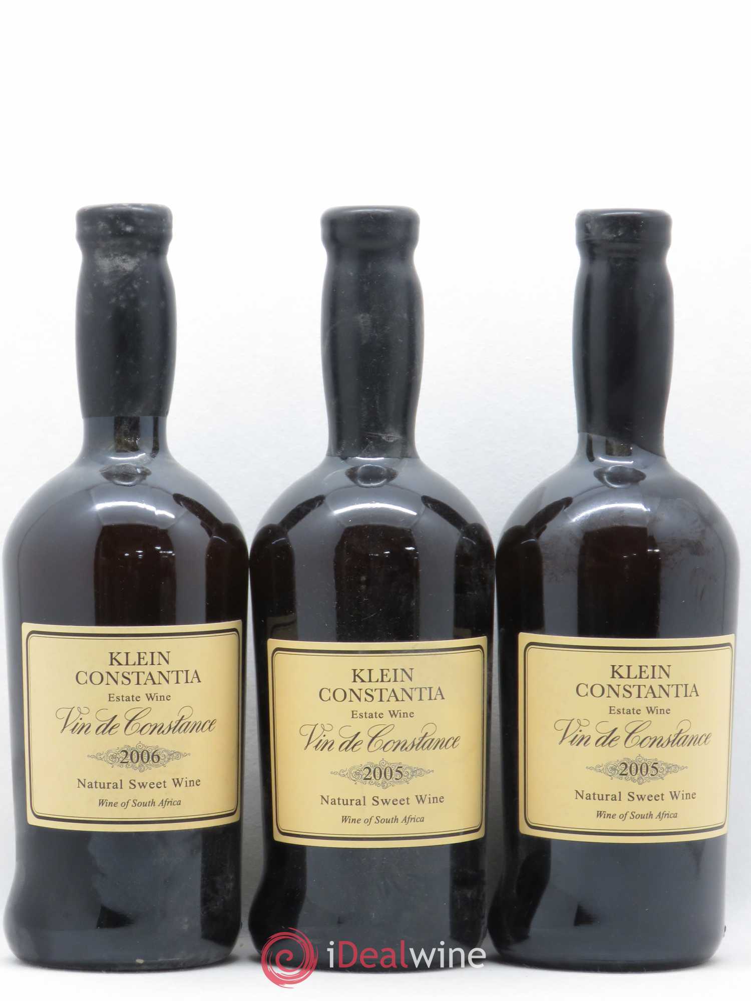Vin de Constance Klein Constantia L. Jooste 2005 - Lotto di 3 bottiglie - 0
