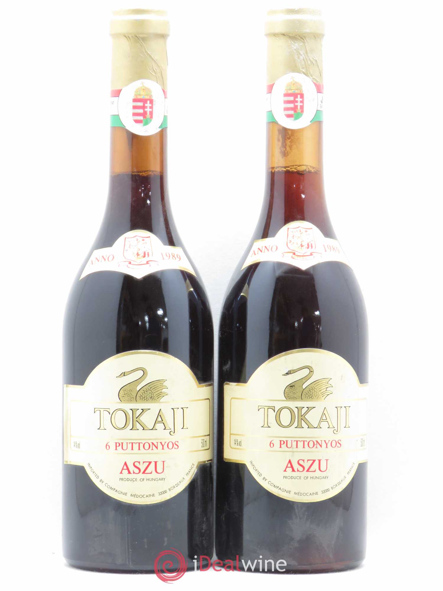 Tokaji 1989 - Lotto di 2 bottiglie - 0
