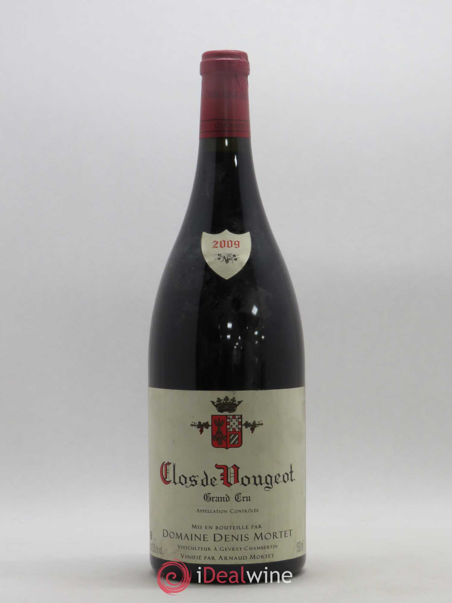 Clos de Vougeot Grand Cru Denis Mortet (Domaine) 2009 - Lot de 1 magnum - 0