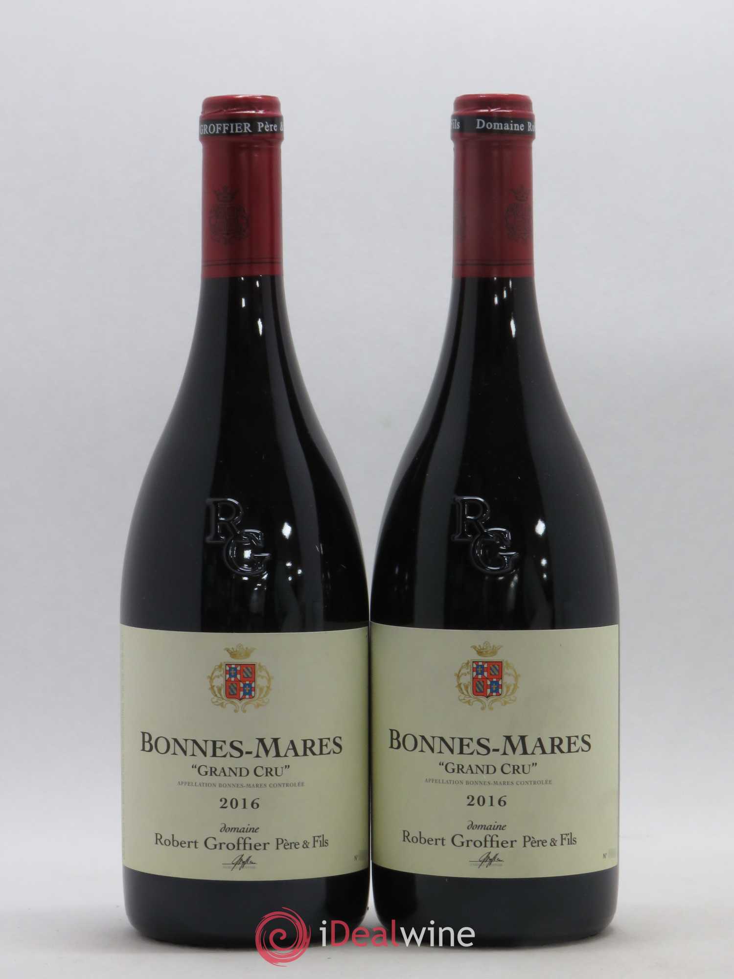 Bonnes-Mares Grand Cru Robert Groffier Père & Fils (Domaine) 2016 - Lot de 2 bouteilles - 0