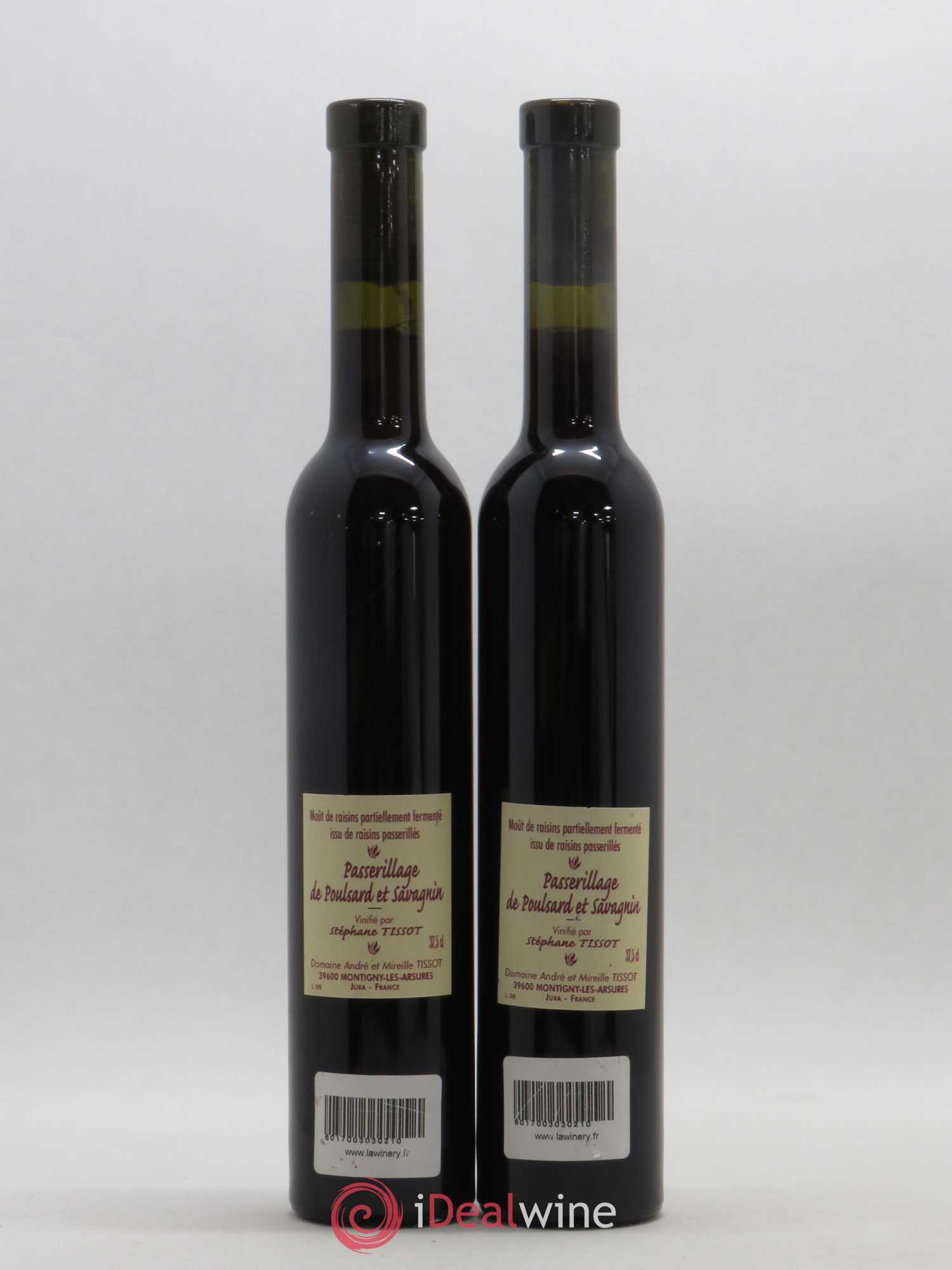Vin de France Passerillé PMG Bénédicte et Stéphane Tissot 2003 - Posten von 2 Demi-Flaschen - 1