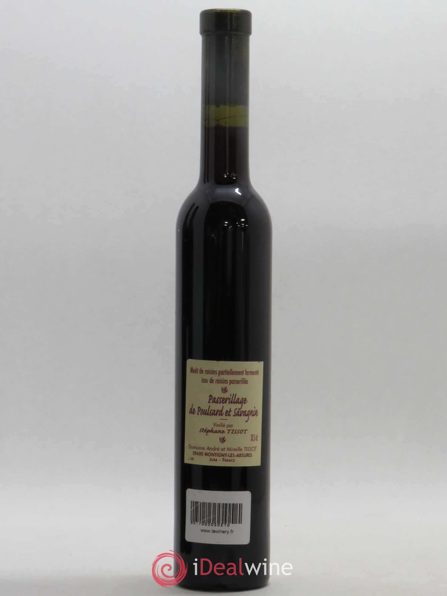 Vin de France Passerillé PMG Bénédicte et Stéphane Tissot 2003 - Lotto di 1 mezza bottiglia - 1