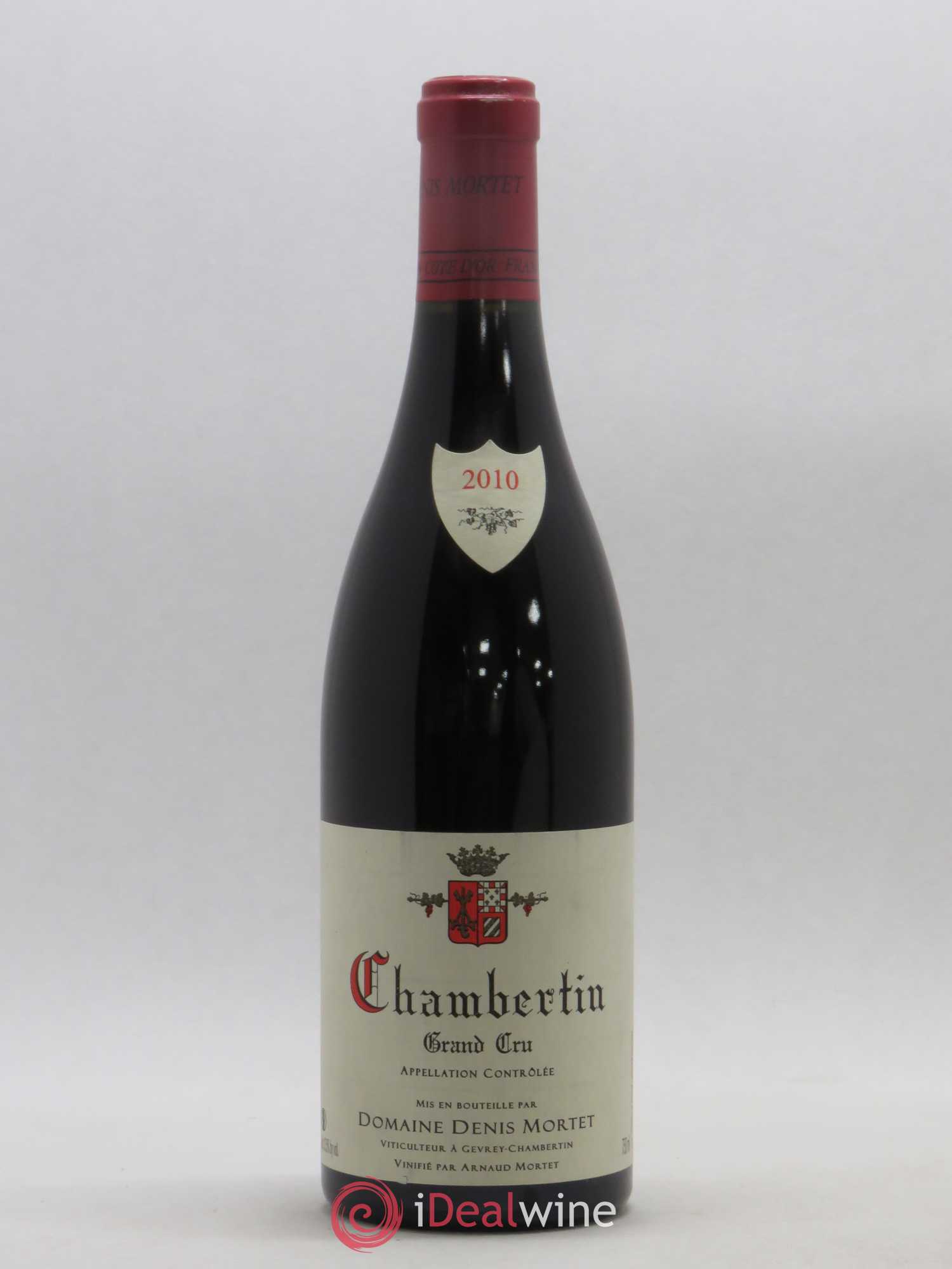 Chambertin Grand Cru Denis Mortet (Domaine) 2010 - Lot de 1 bouteille - 0