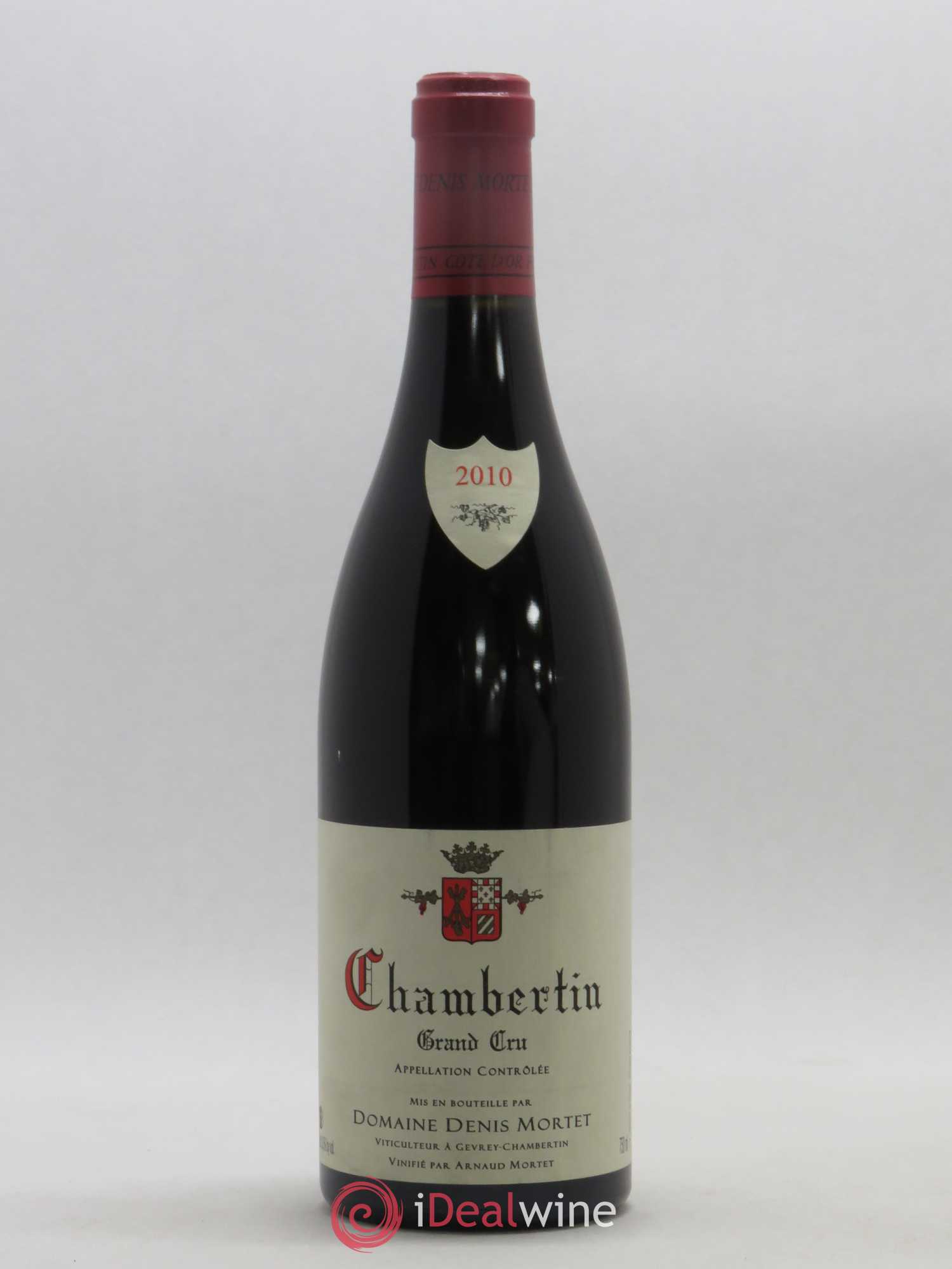 Chambertin Grand Cru Denis Mortet (Domaine) 2010 - Lot de 1 bouteille - 0