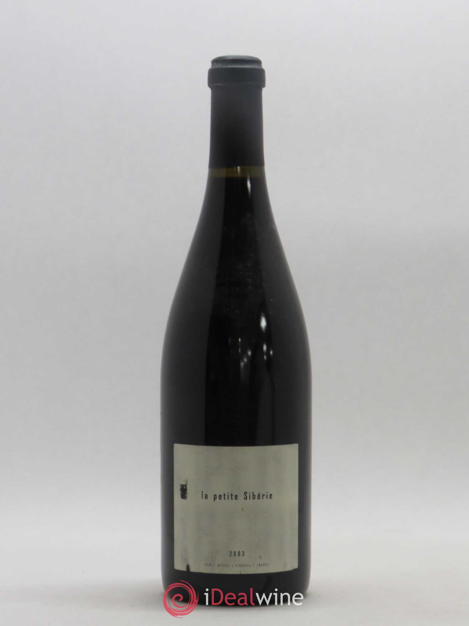 Côtes du Roussillon Villages Clos des Fées La Petite Sibérie Hervé Bizeul 2003 - Lot de 1 bouteille - 0