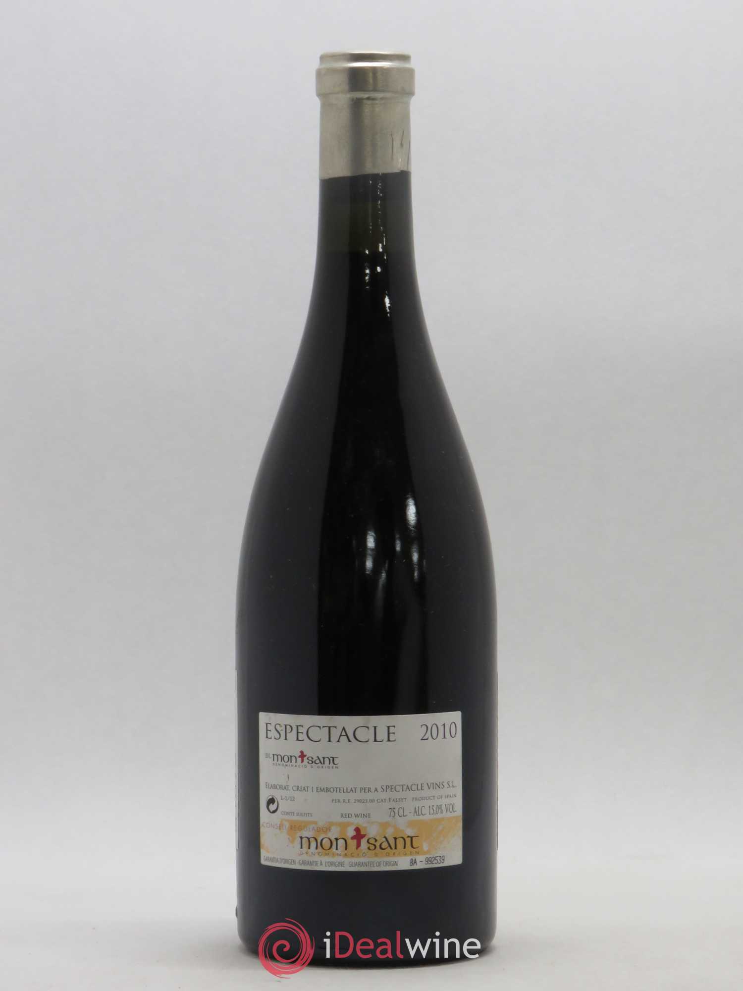 Montsant DO Espectacle 2010 - Lot de 1 bouteille - 1