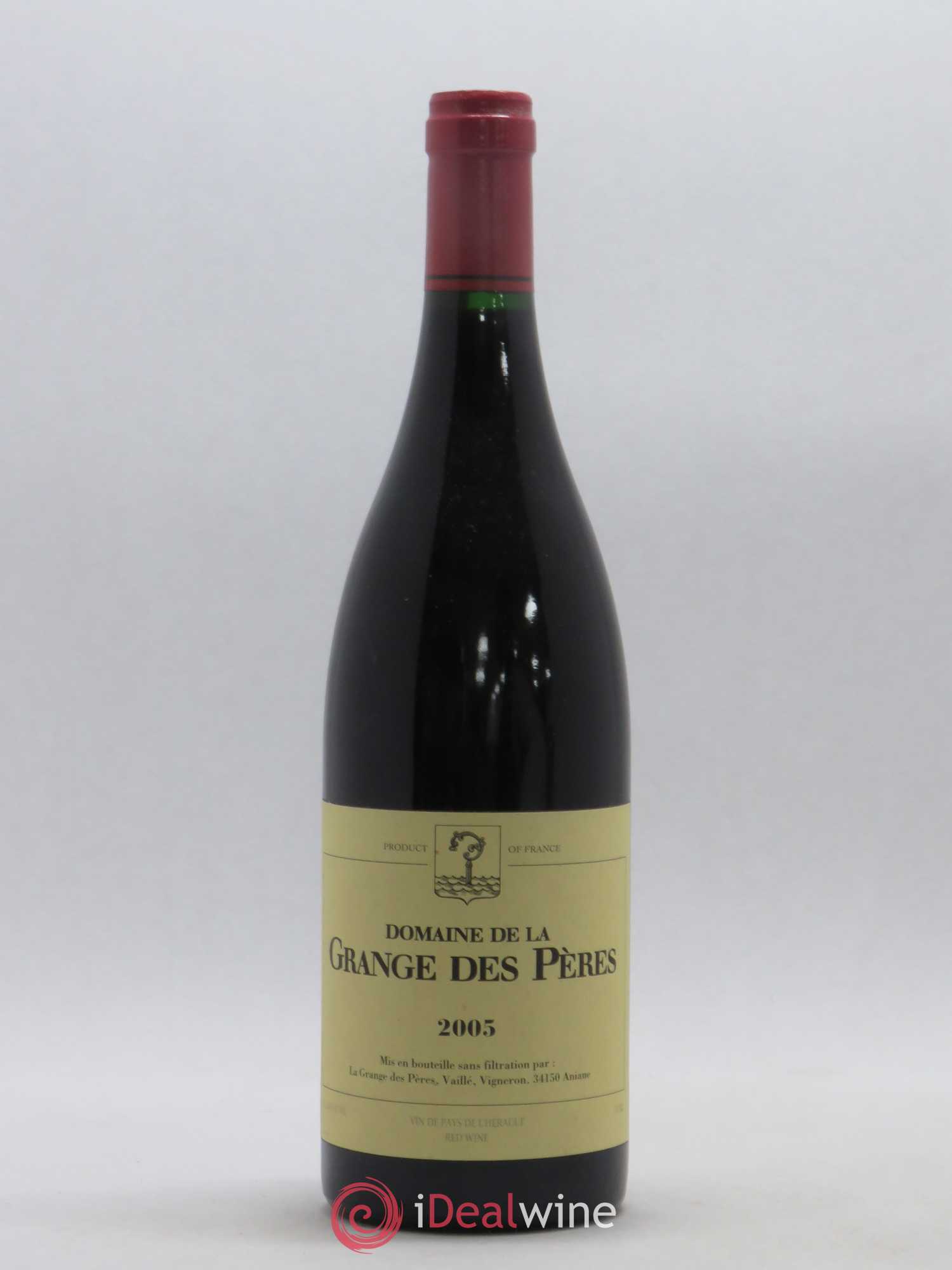 Pays d'Hérault Grange des Pères Laurent Vaillé 2005 - Lot de 1 bouteille - 0