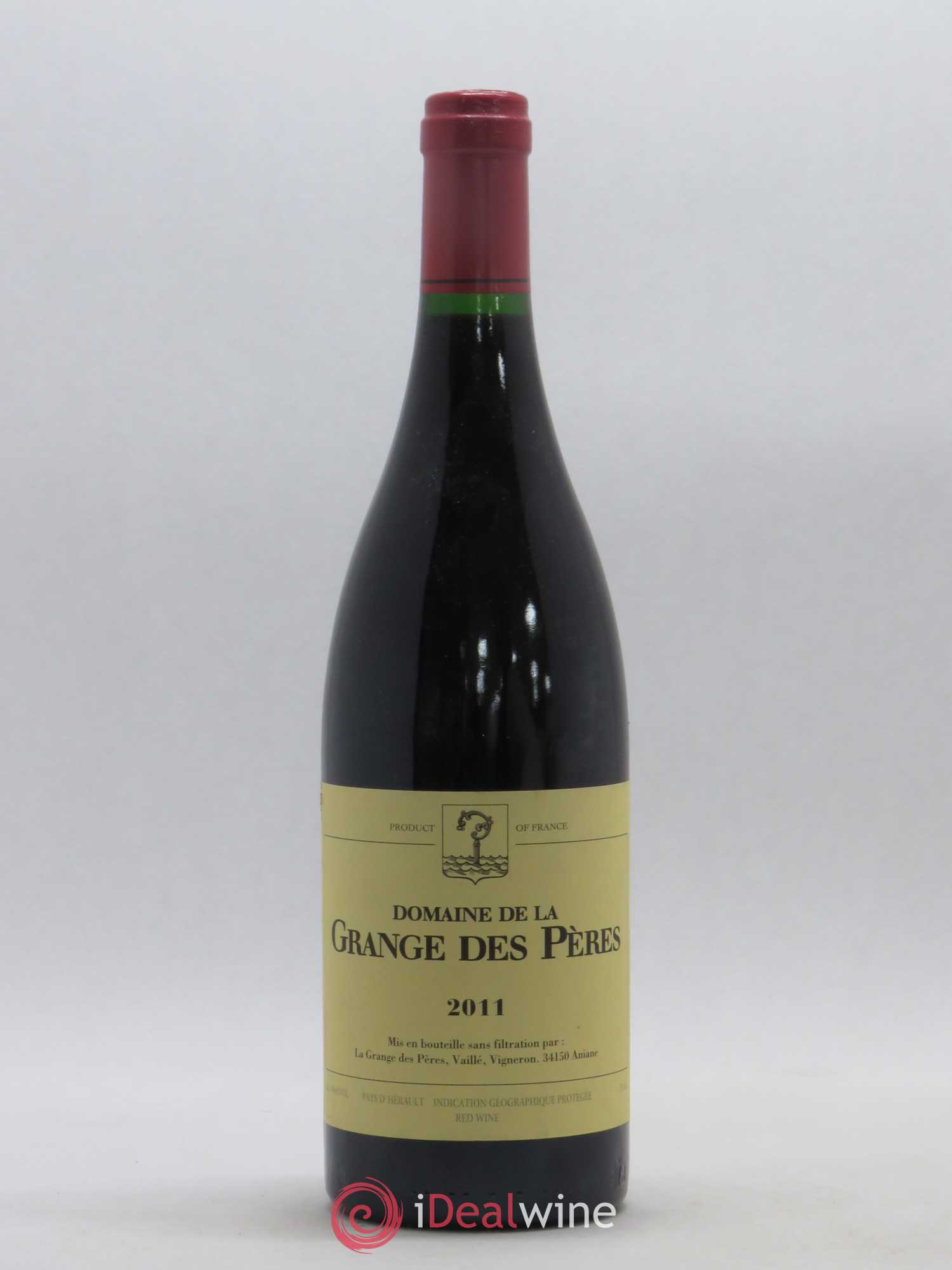 Pays d'Hérault Grange des Pères Laurent Vaillé 2011 - Lot de 1 bouteille - 0