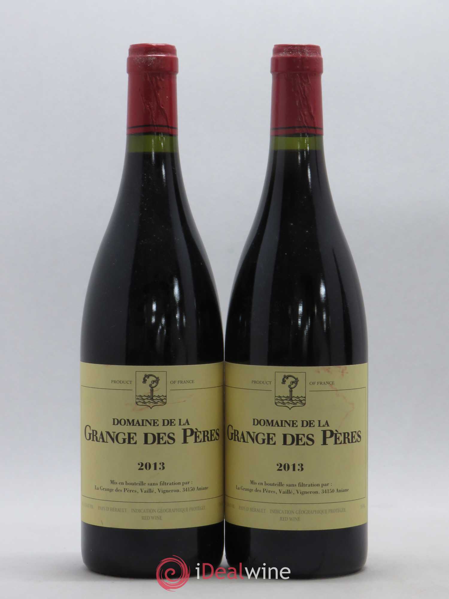 Pays d'Hérault Grange des Pères Laurent Vaillé 2013 - Lot de 2 bouteilles - 0
