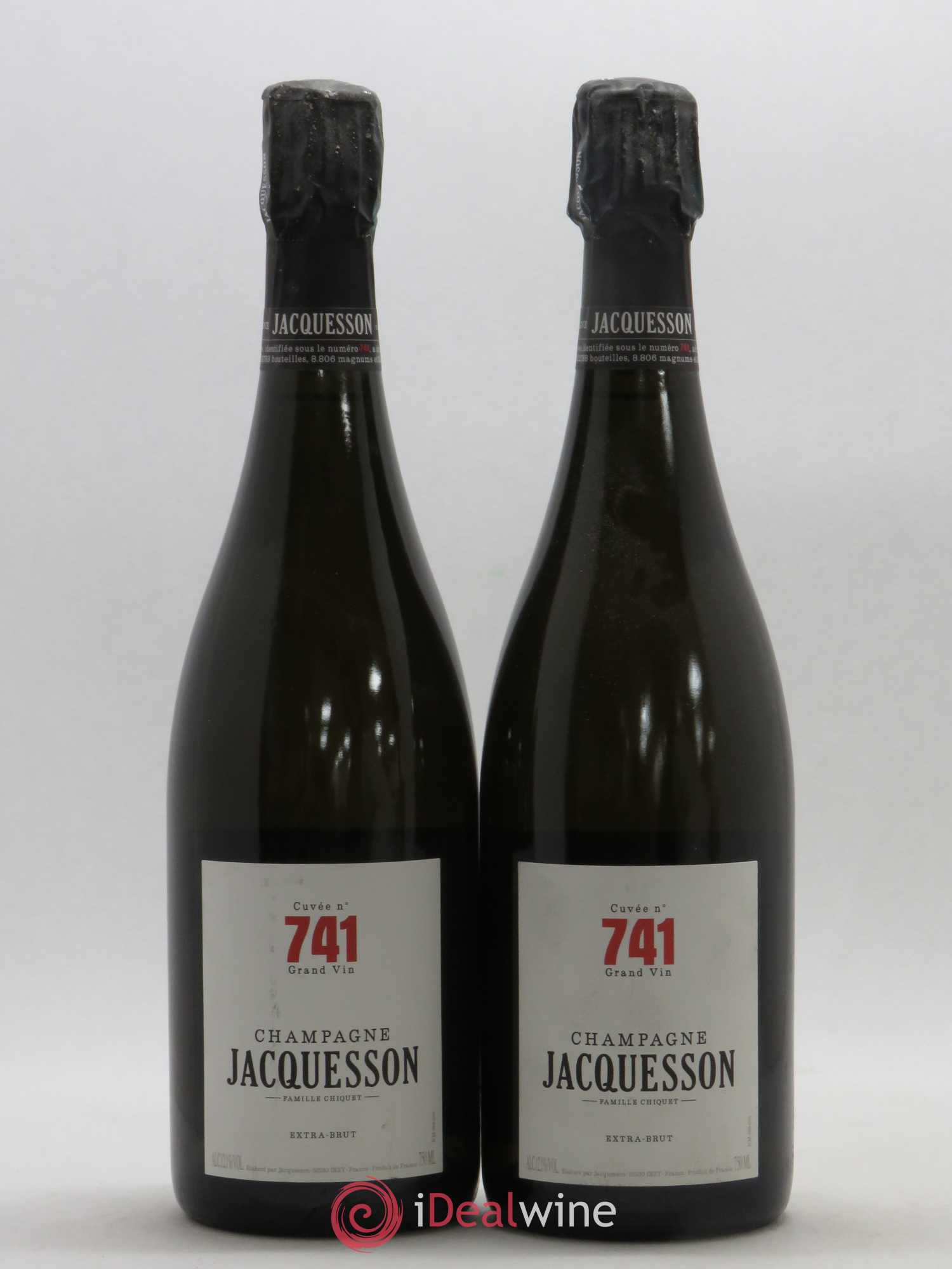 Cuvée 741 Extra-Brut Jacquesson - Lot de 2 bouteilles - 0