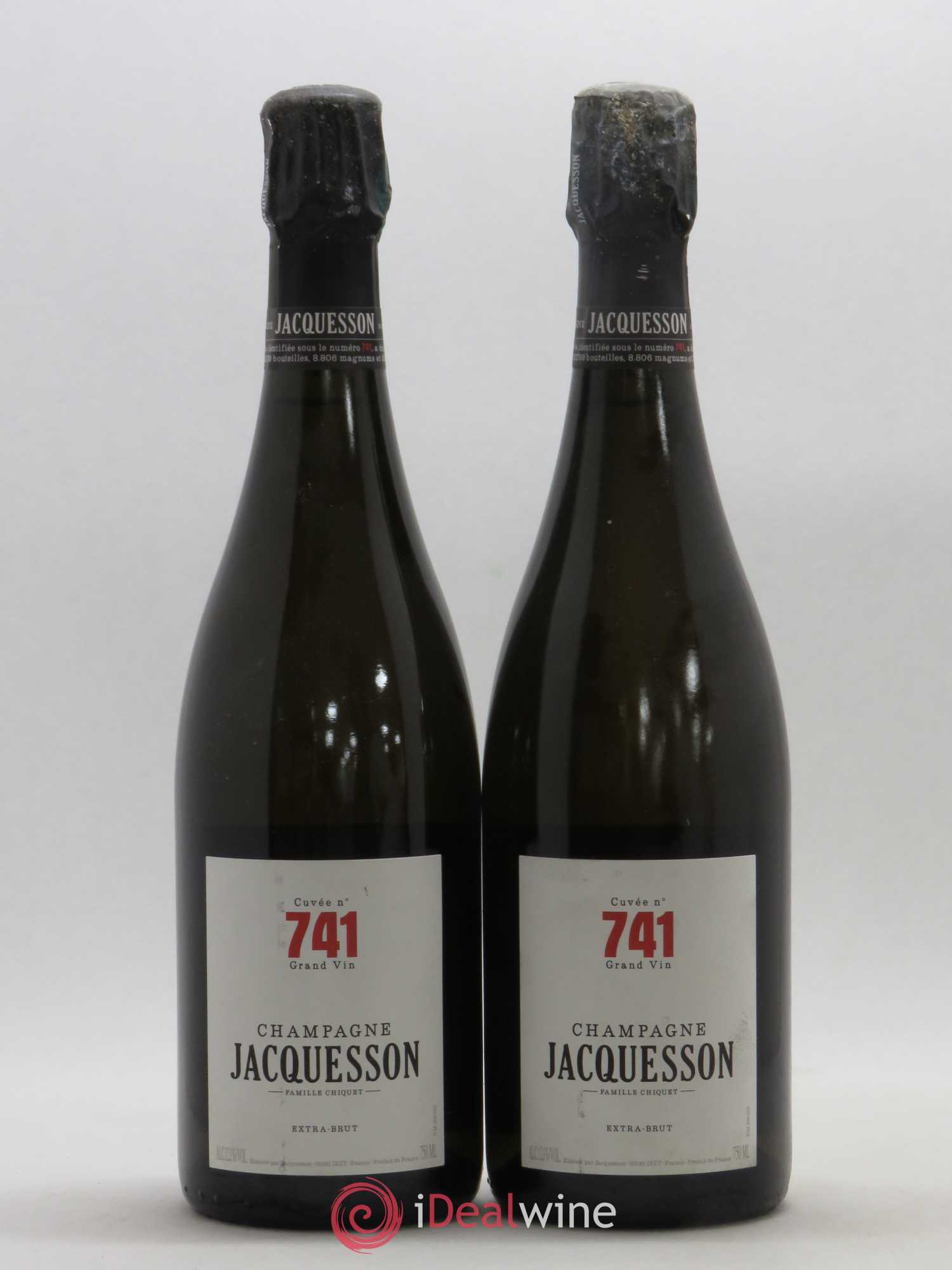 Cuvée 741 Extra-Brut Jacquesson - Lot de 2 bouteilles - 0