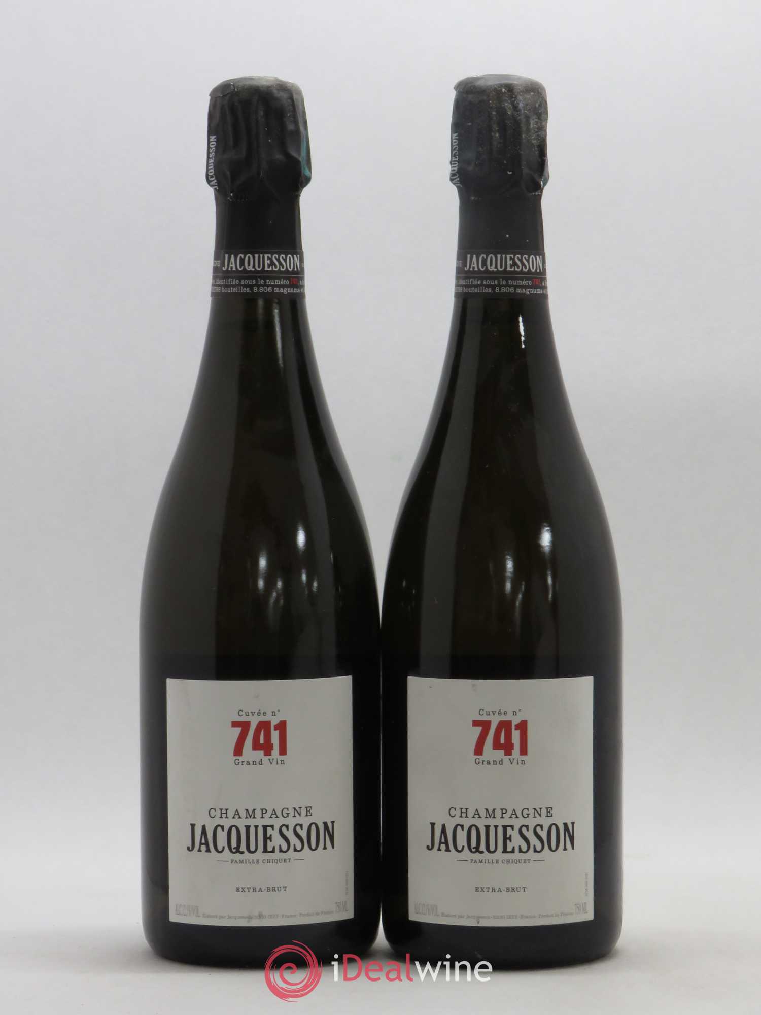Cuvée 741 Extra-Brut Jacquesson - Lot de 2 bouteilles - 0