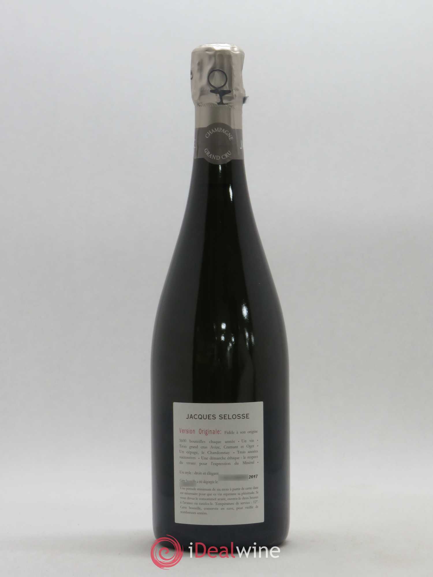 Version Originale Jacques Selosse - Lot de 1 bouteille - 1